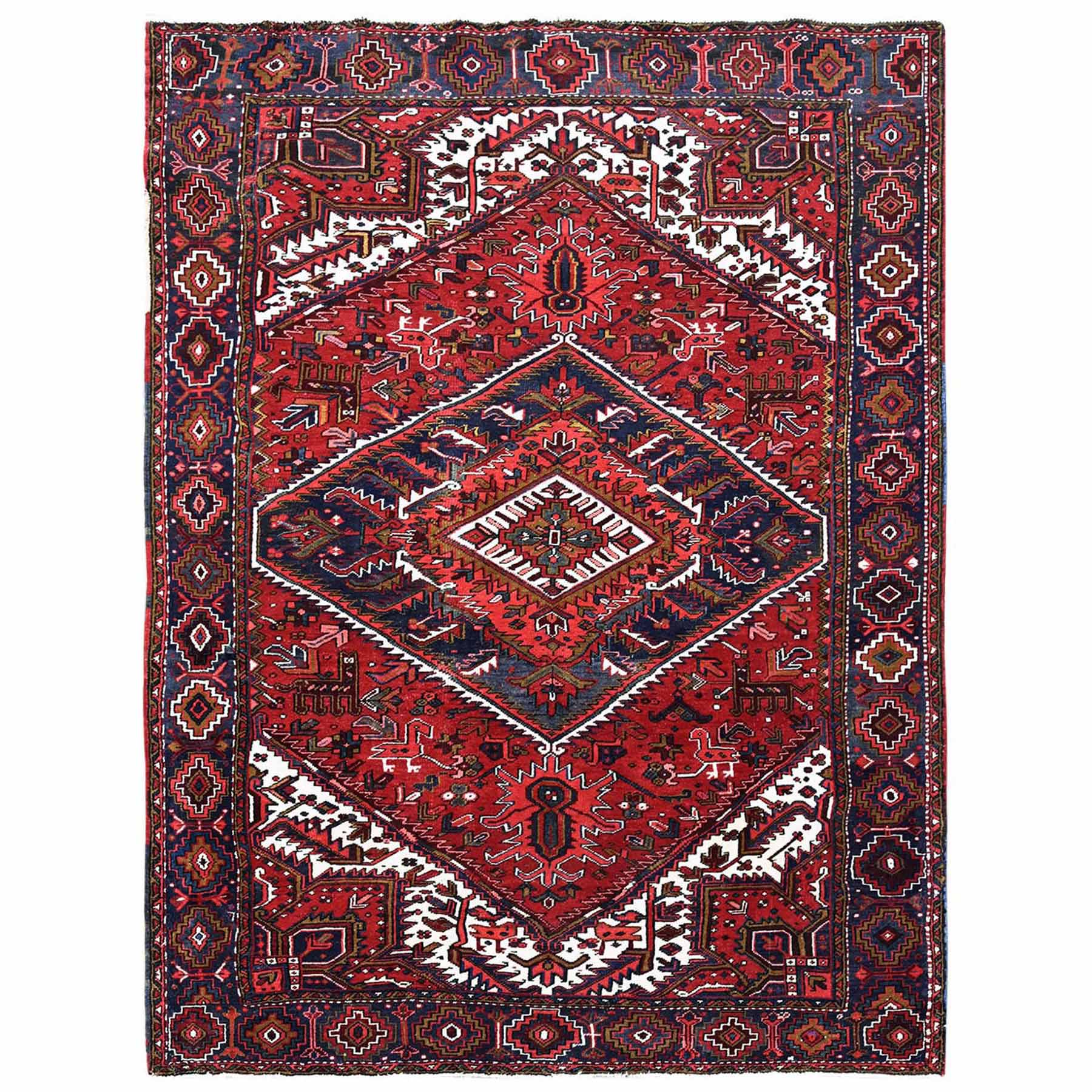 Heriz-Hand-Knotted-Rug-1325
