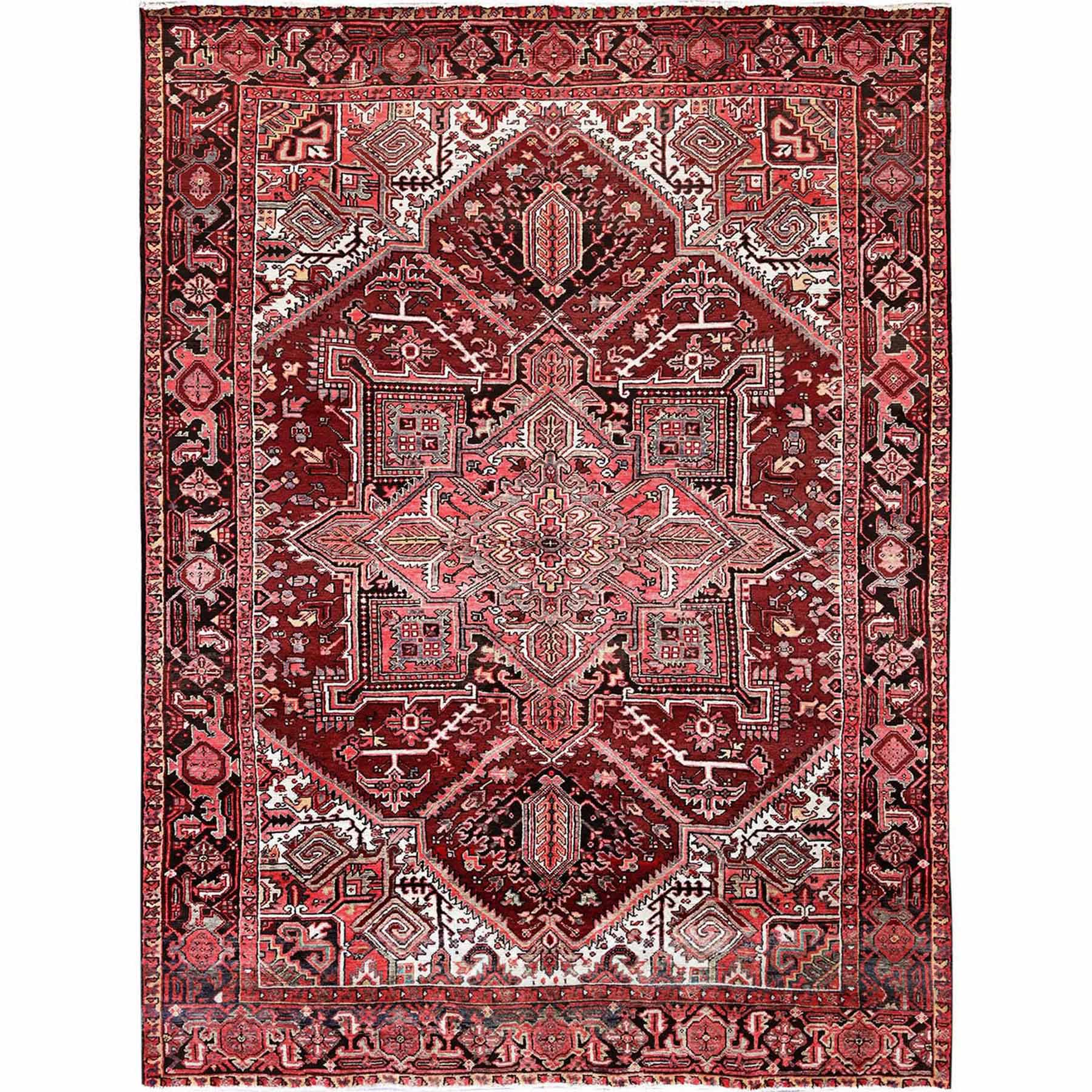 Heriz-Hand-Knotted-Rug-1400
