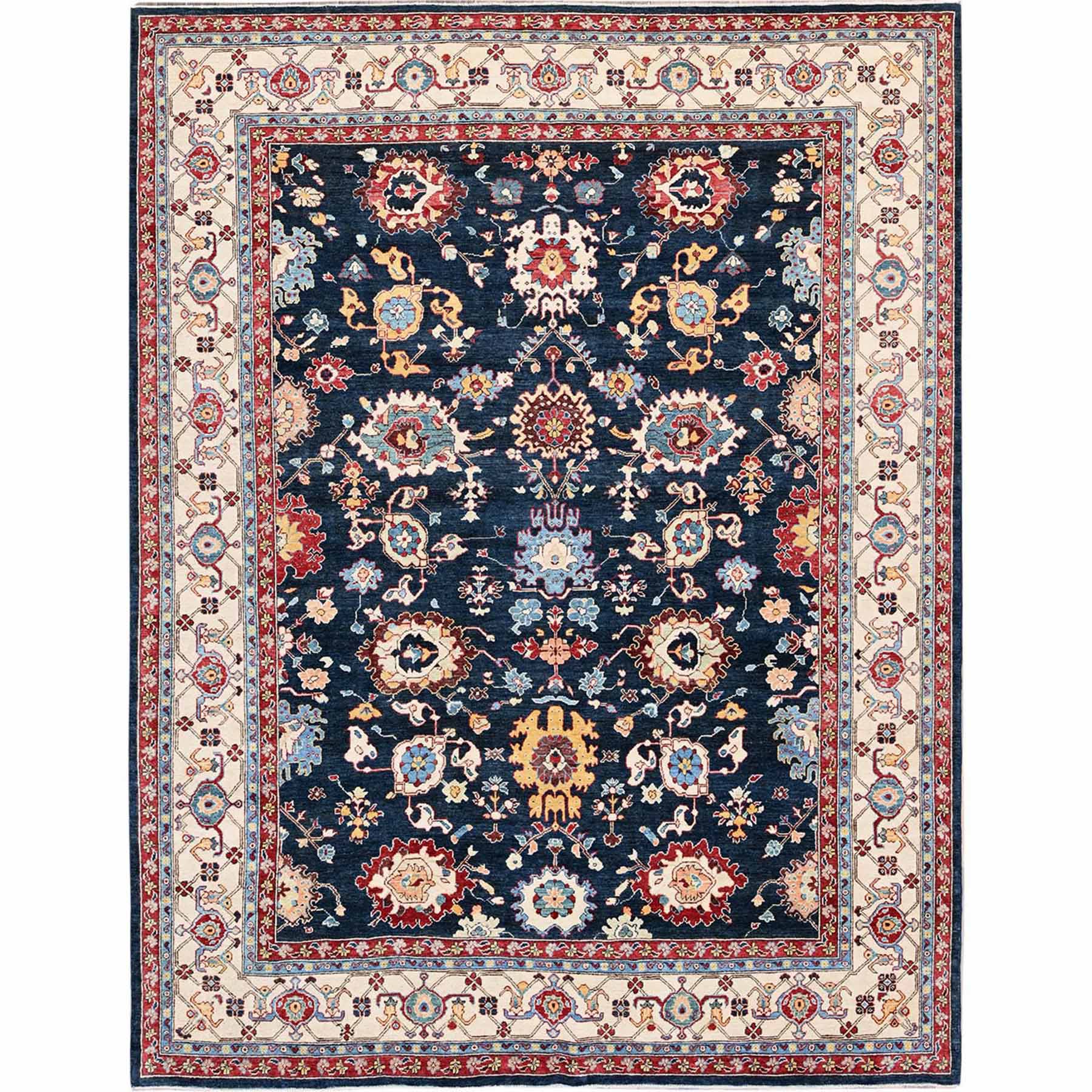 Heriz-Hand-Knotted-Rug-1585