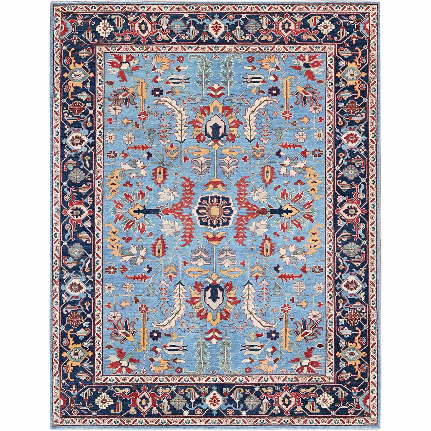 Heriz-Hand-Knotted-Rug-1590