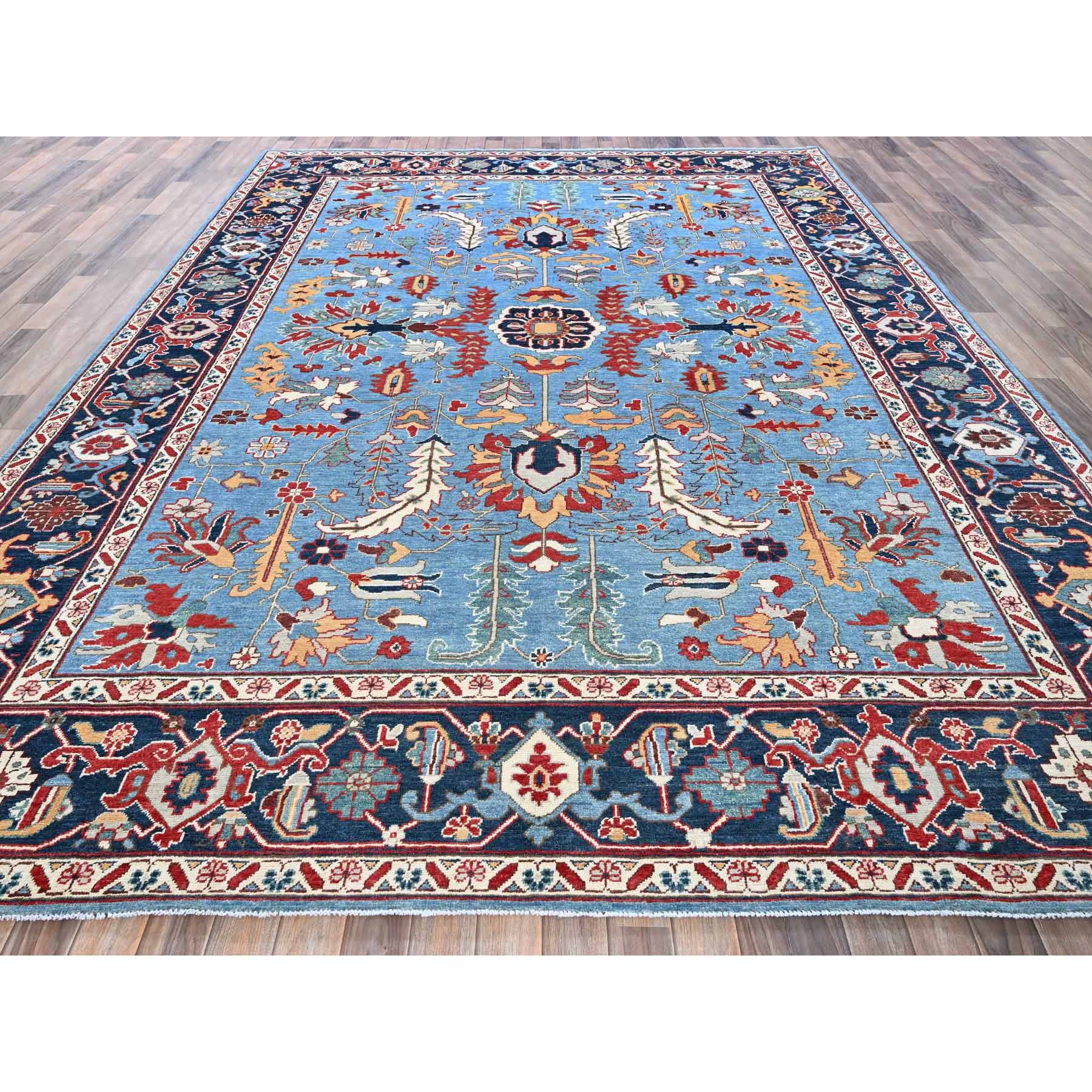Heriz-Hand-Knotted-Rug-1590
