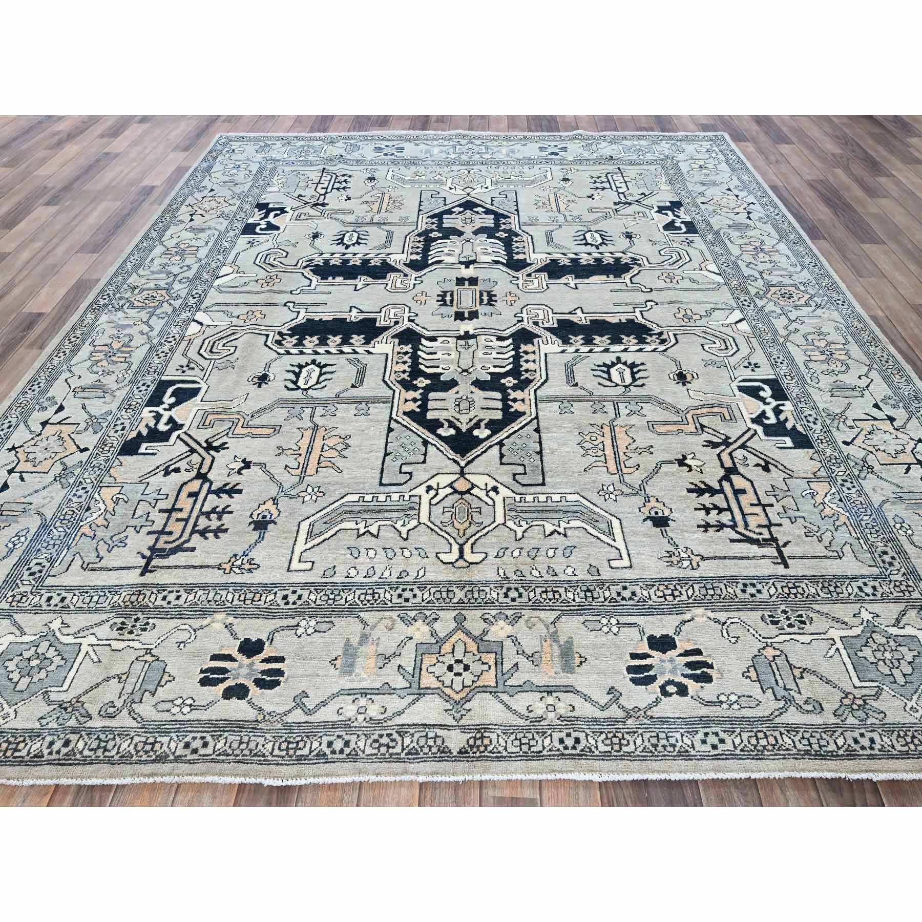 Heriz-Hand-Knotted-Rug-1605