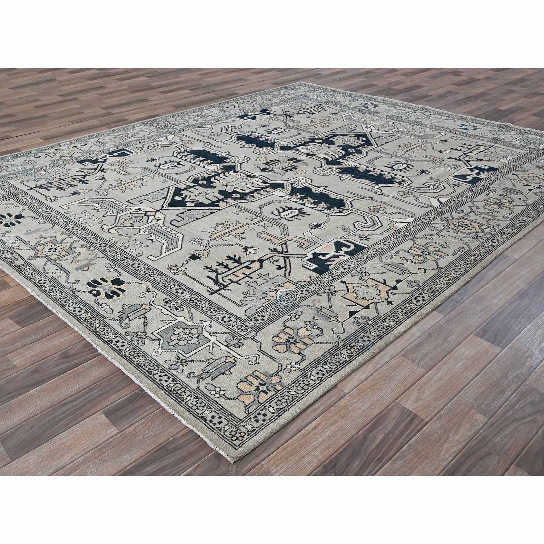 Heriz-Hand-Knotted-Rug-1605