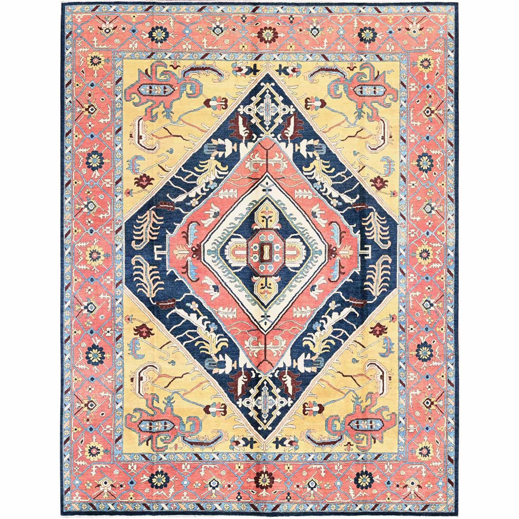 Heriz-Hand-Knotted-Rug-1610