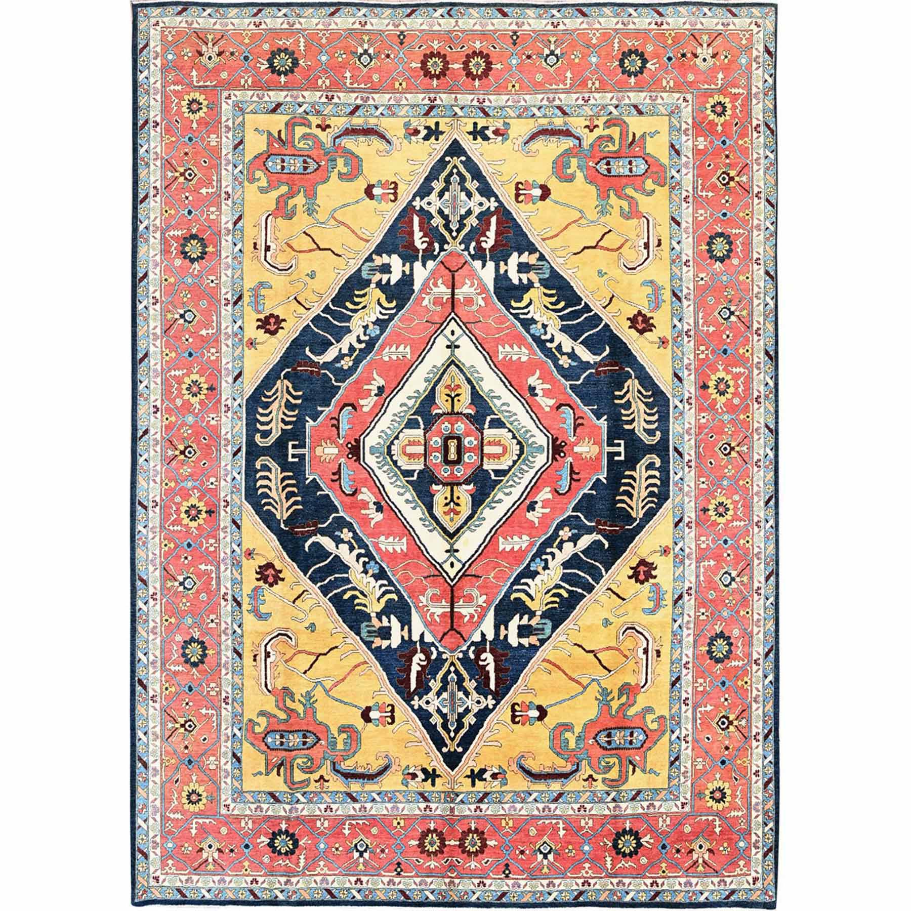 Heriz-Hand-Knotted-Rug-1615