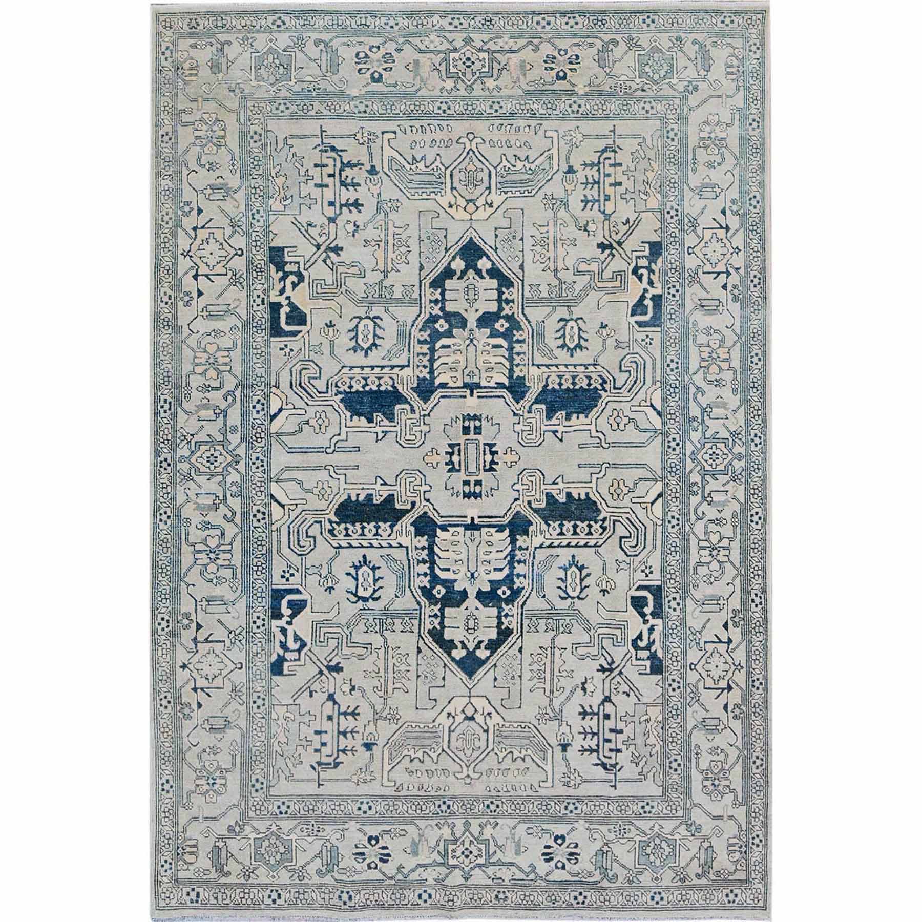 Heriz-Hand-Knotted-Rug-1620