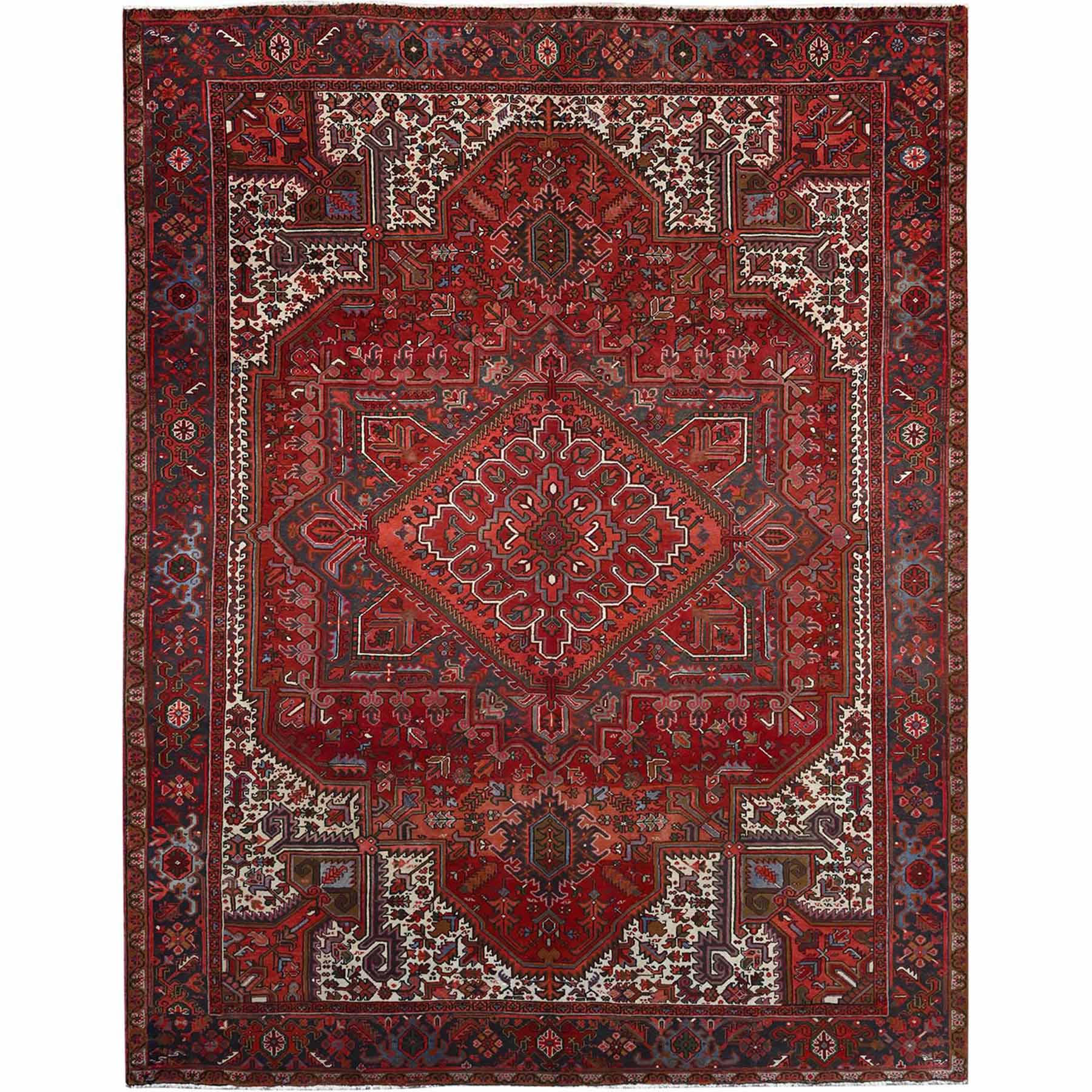 Heriz-Hand-Knotted-Rug-505