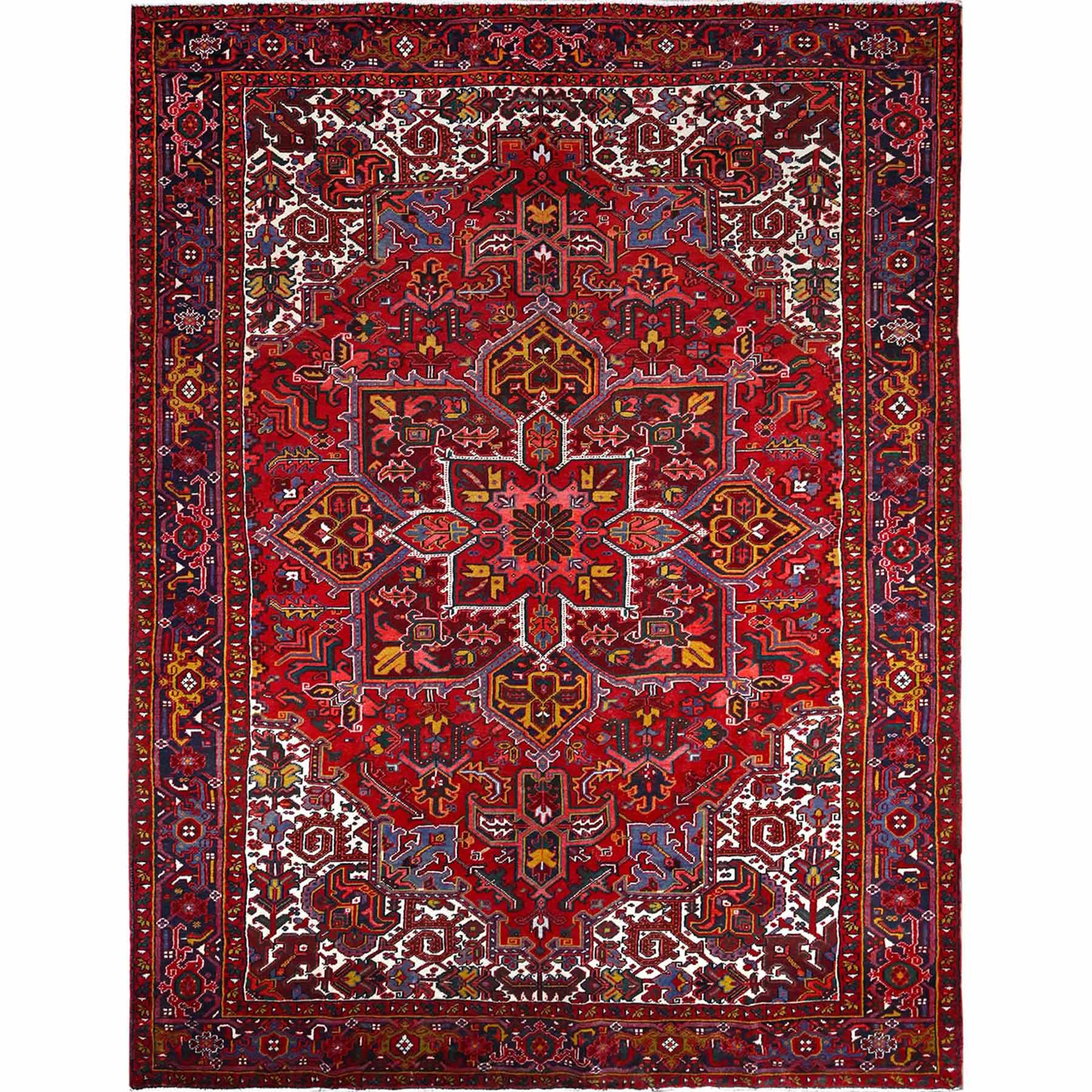 Heriz-Hand-Knotted-Rug-510