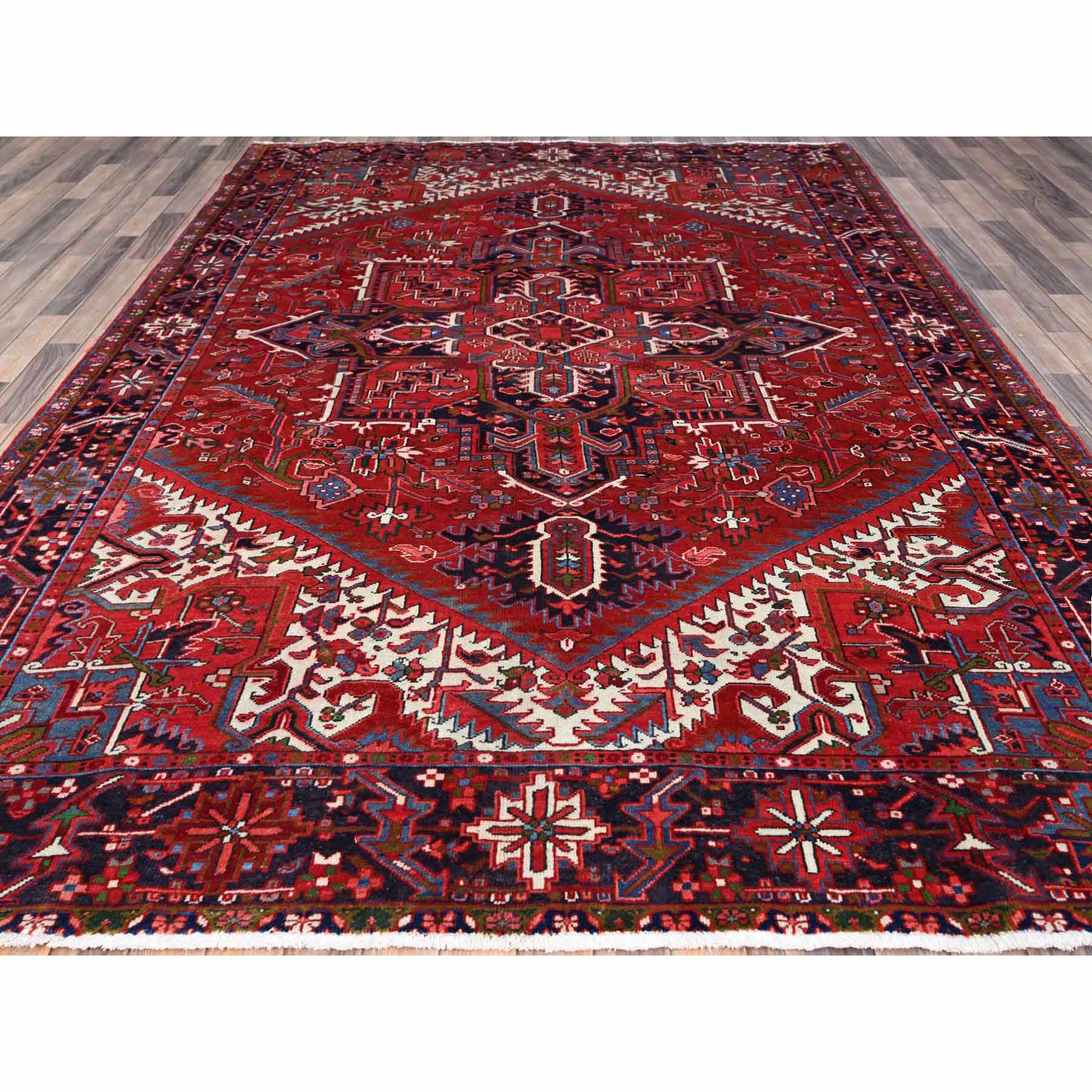 Heriz-Hand-Knotted-Rug-515