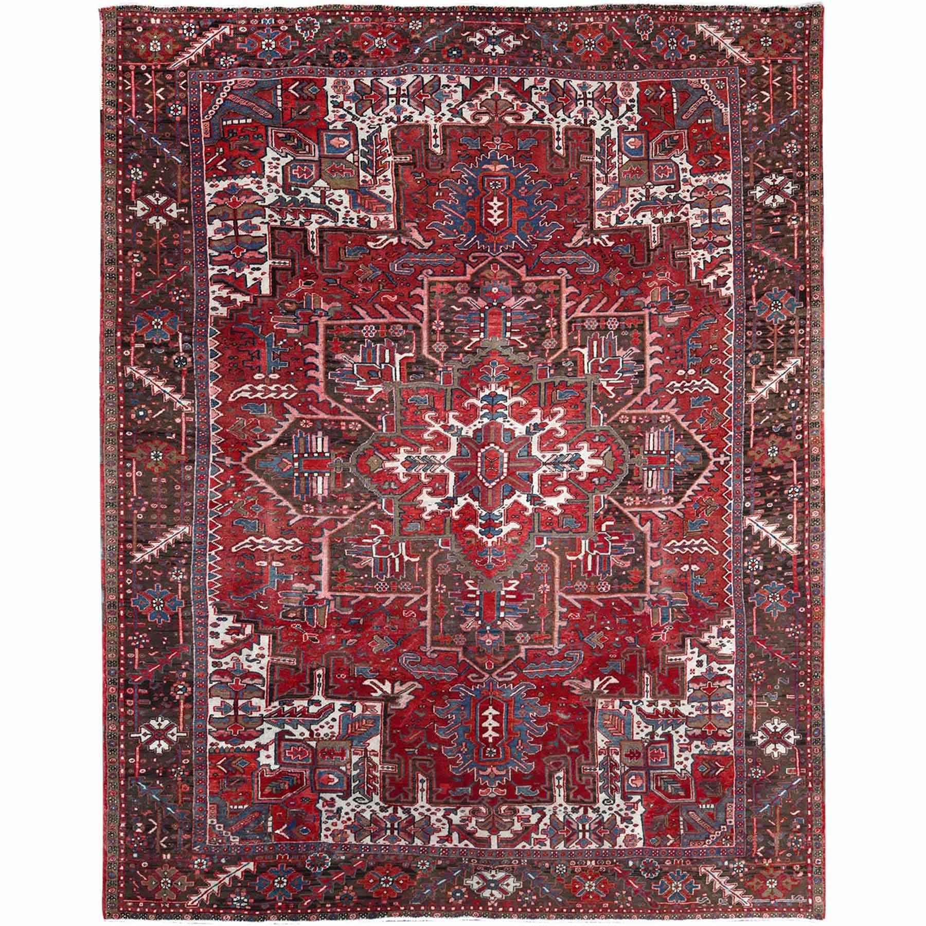 Heriz-Hand-Knotted-Rug-520