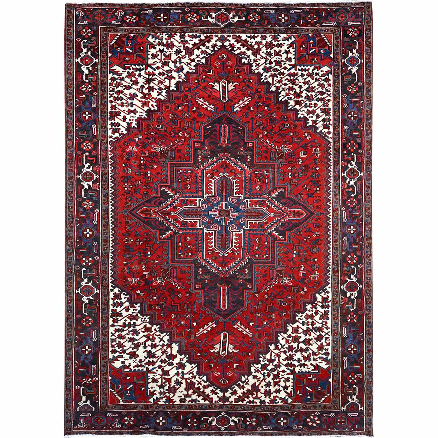 Heriz-Hand-Knotted-Rug-525