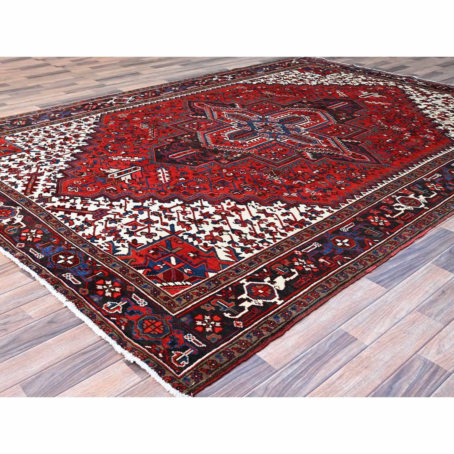 Heriz-Hand-Knotted-Rug-525