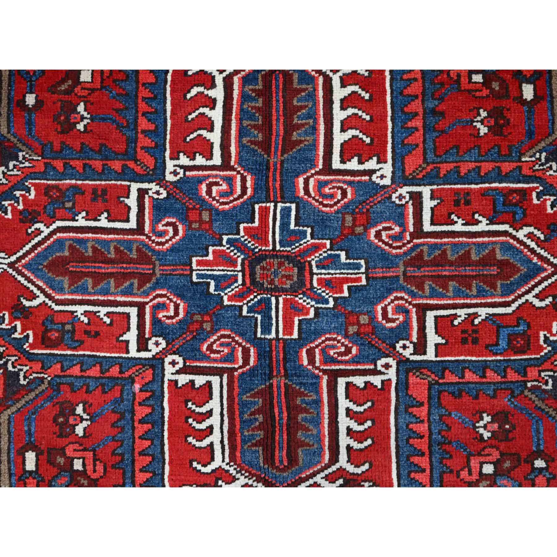 Heriz-Hand-Knotted-Rug-525