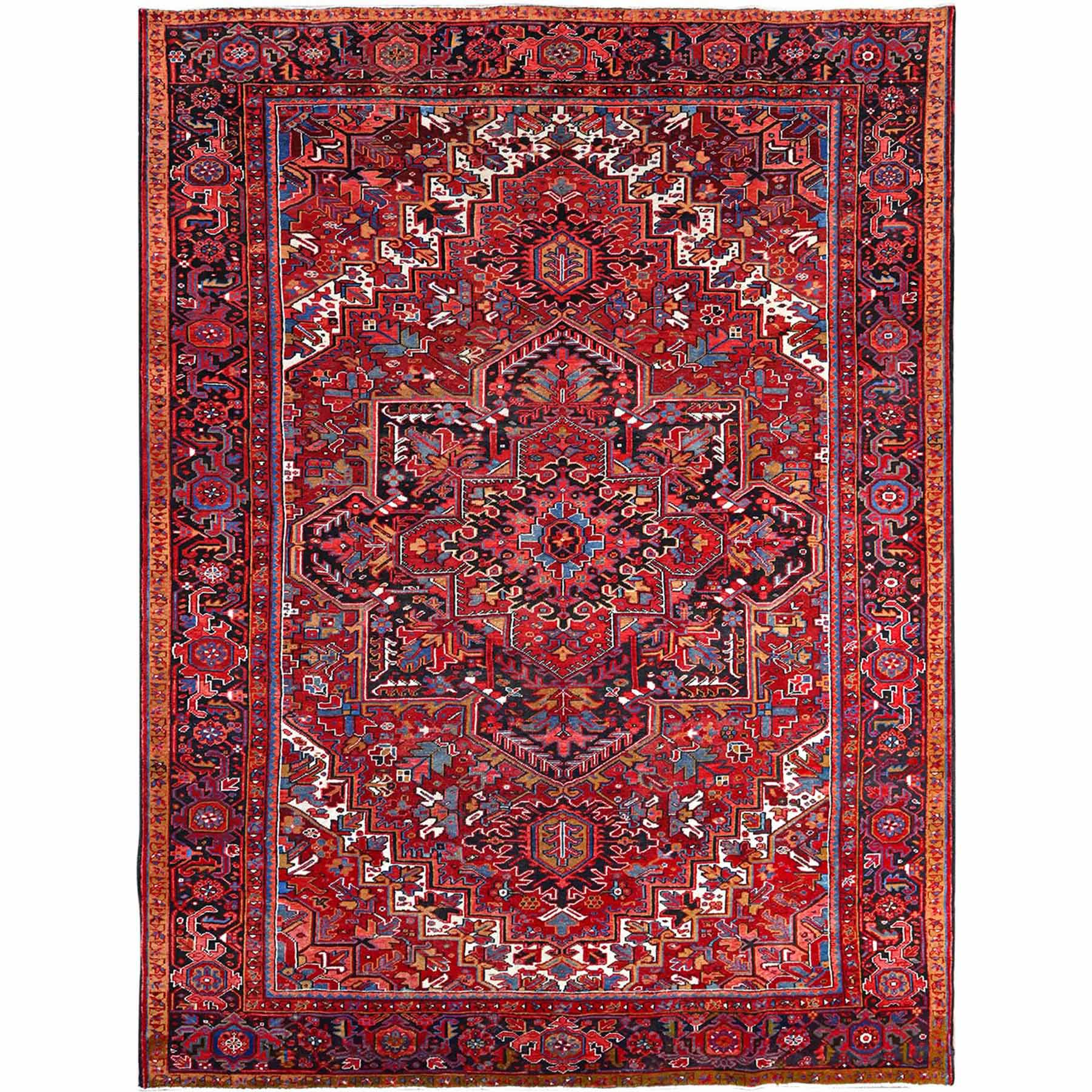 Heriz-Hand-Knotted-Rug-530