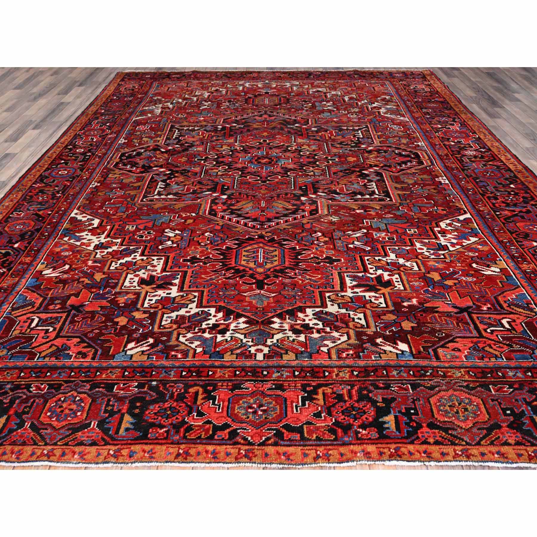 Heriz-Hand-Knotted-Rug-530