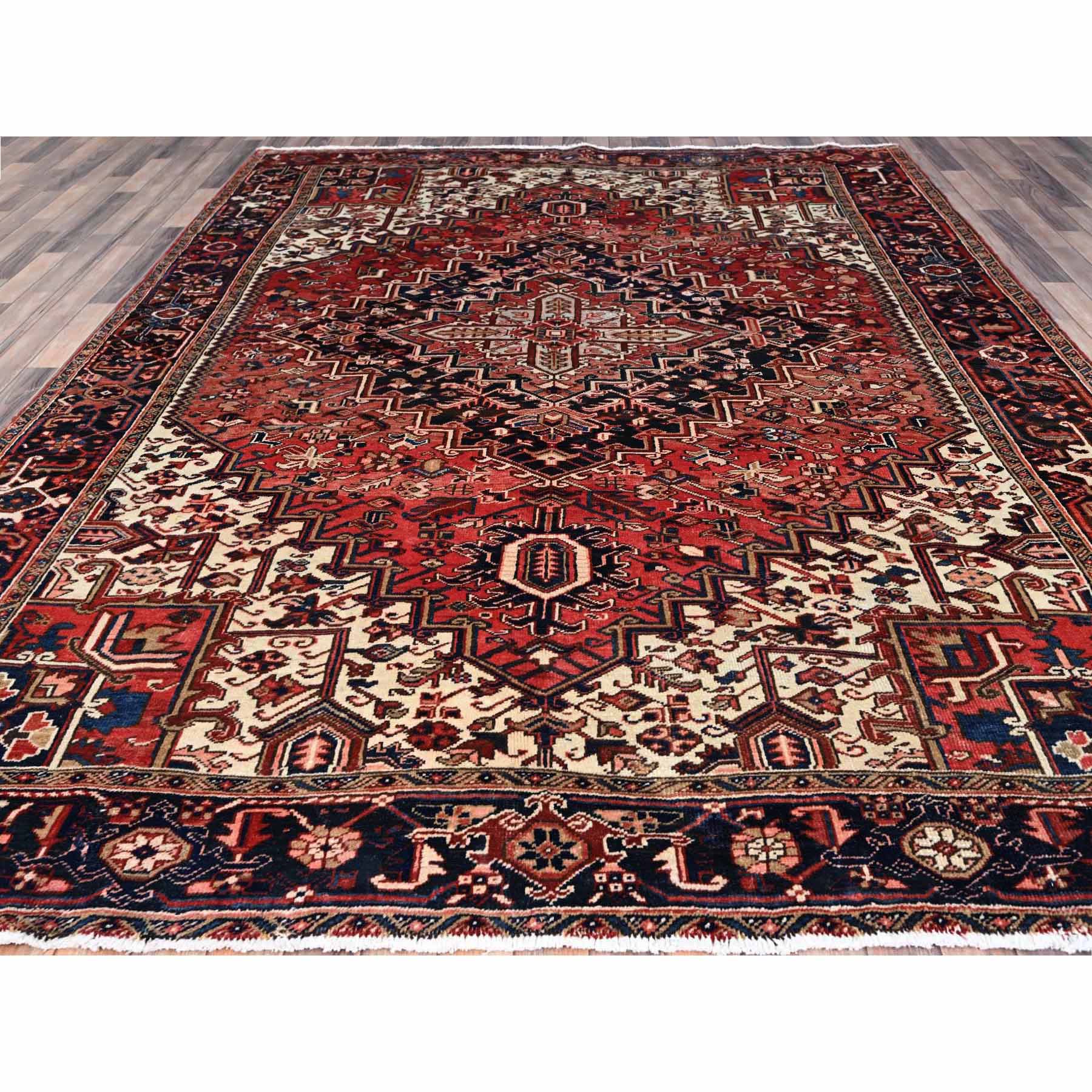 Heriz-Hand-Knotted-Rug-545