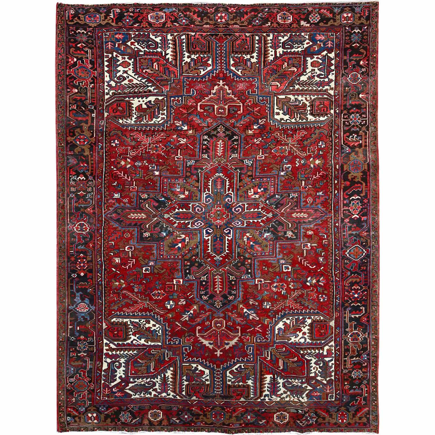 Heriz-Hand-Knotted-Rug-580