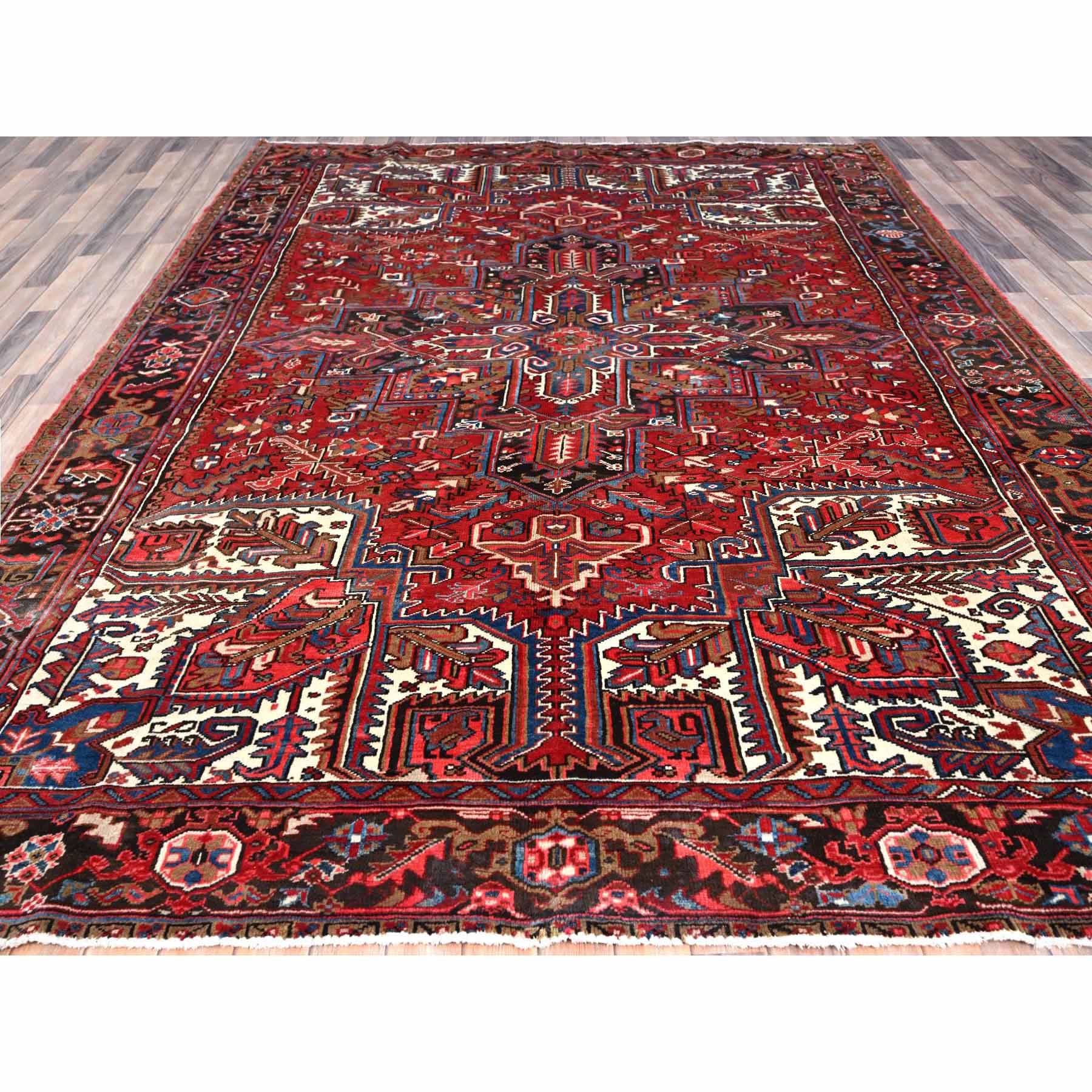 Heriz-Hand-Knotted-Rug-580