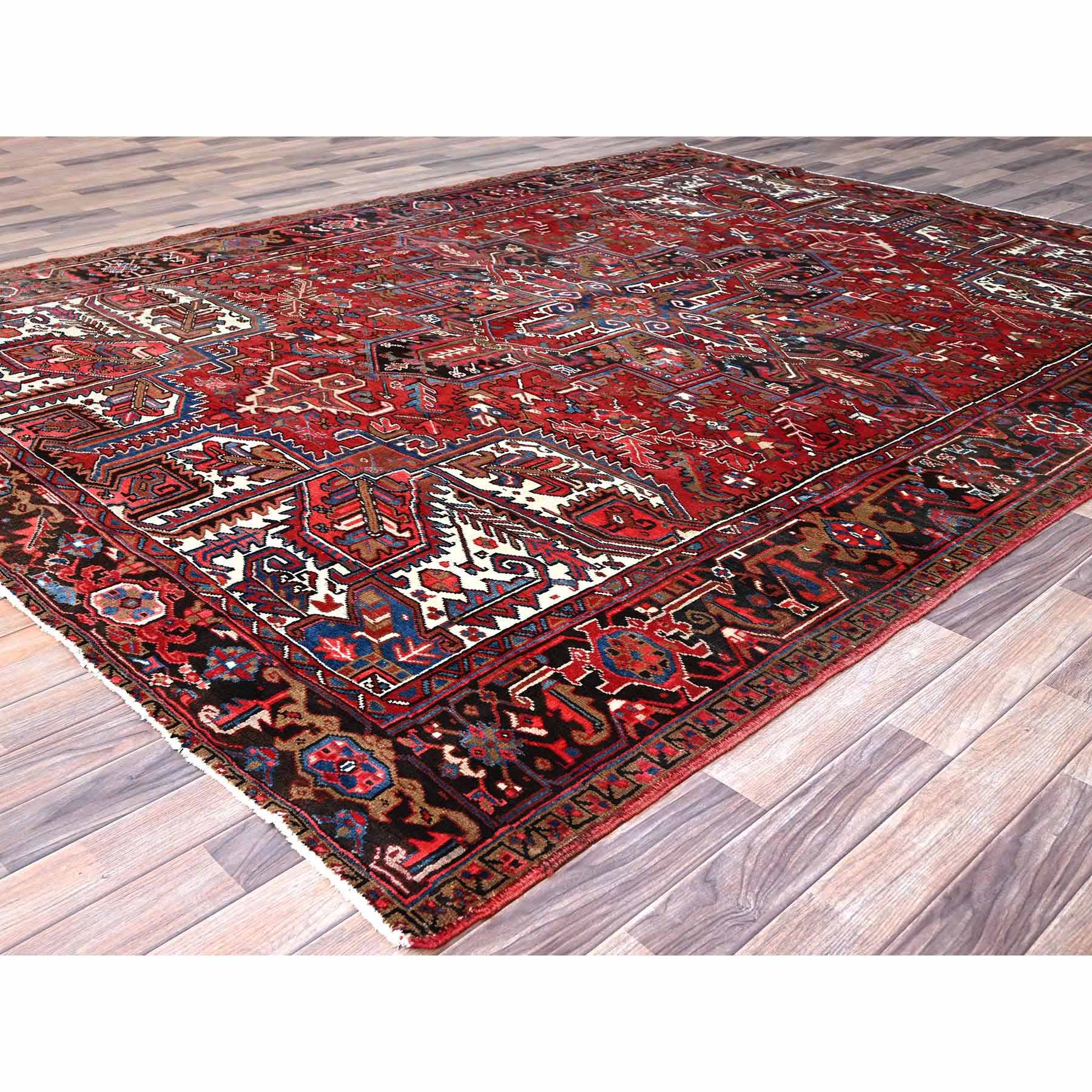 Heriz-Hand-Knotted-Rug-580