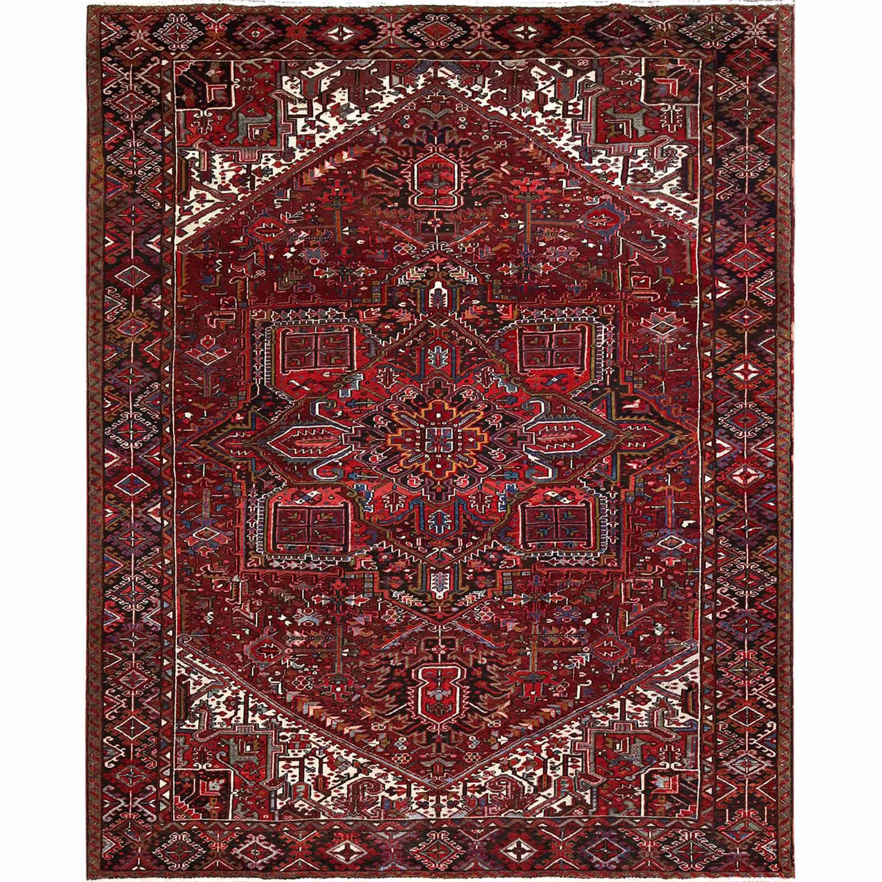 Heriz-Hand-Knotted-Rug-805