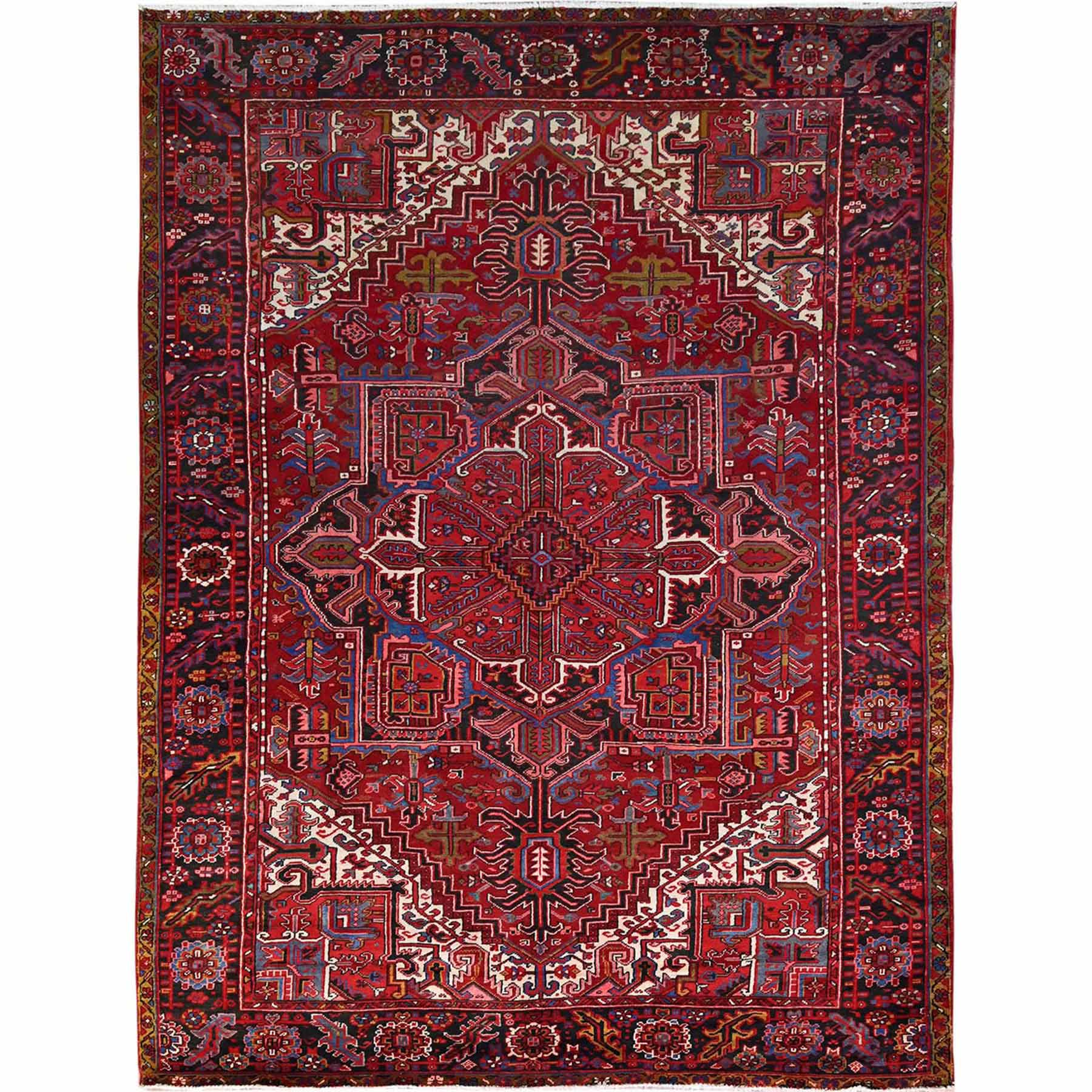 Heriz-Hand-Knotted-Rug-825