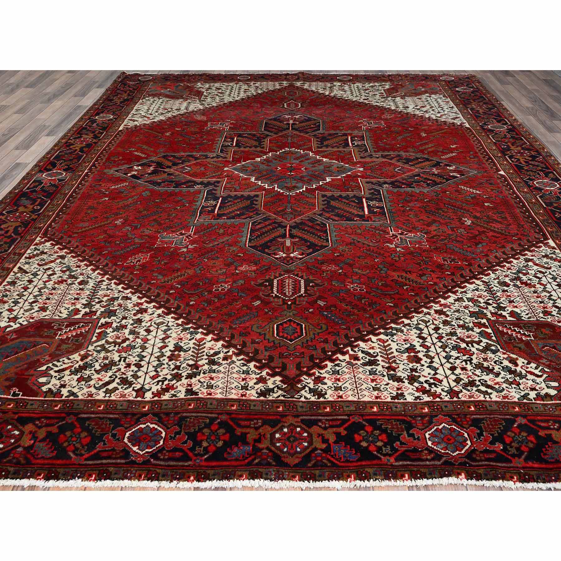 Heriz-Hand-Knotted-Rug-875