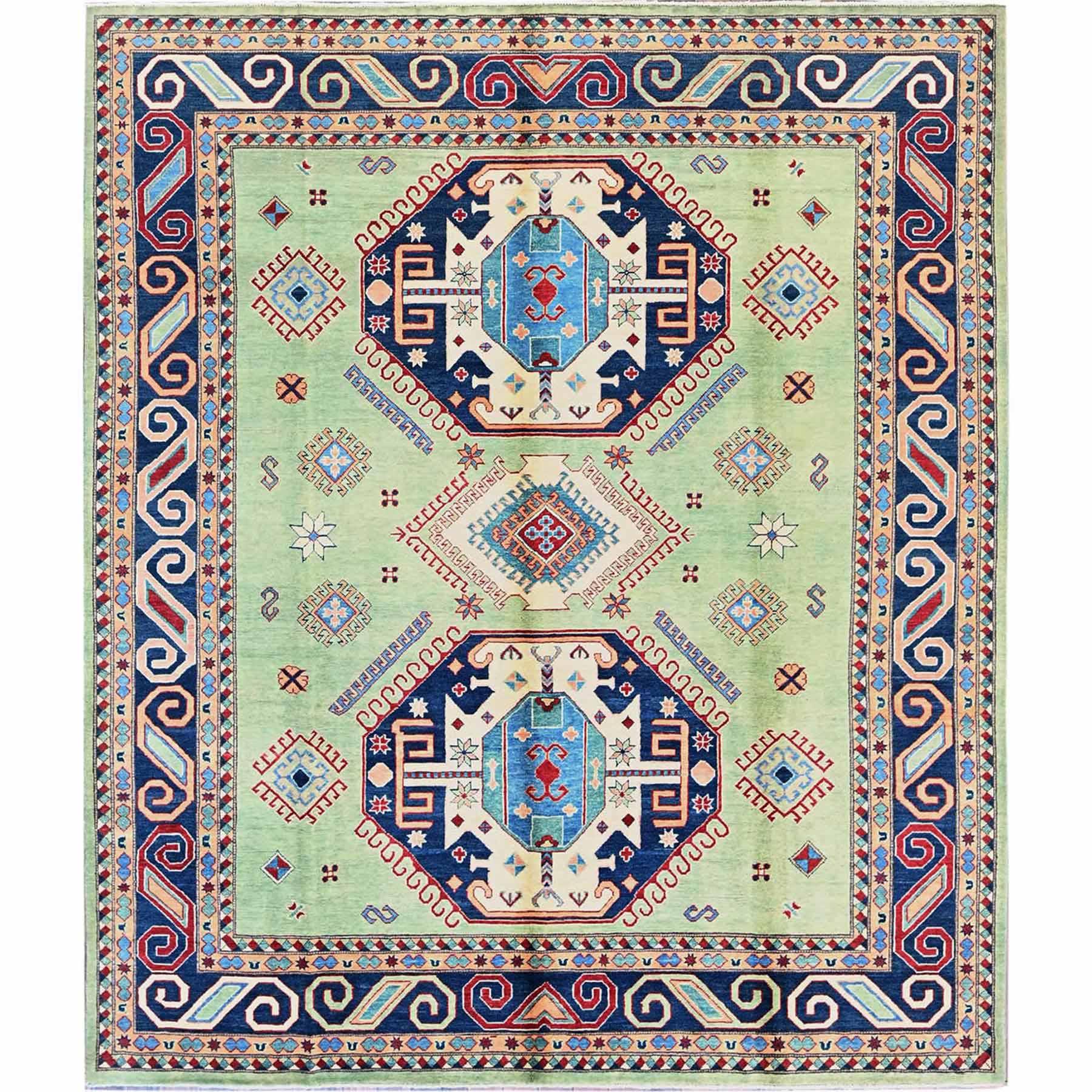 Kazak-Hand-Knotted-Rug-1530