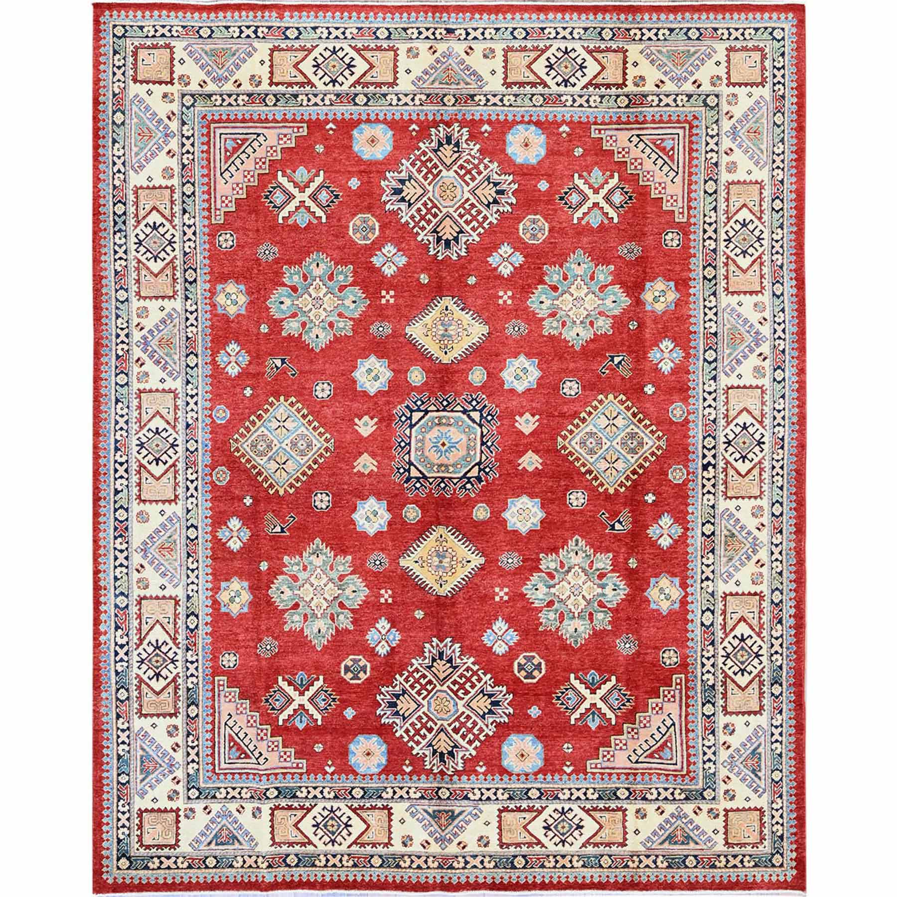Kazak-Hand-Knotted-Rug-1550