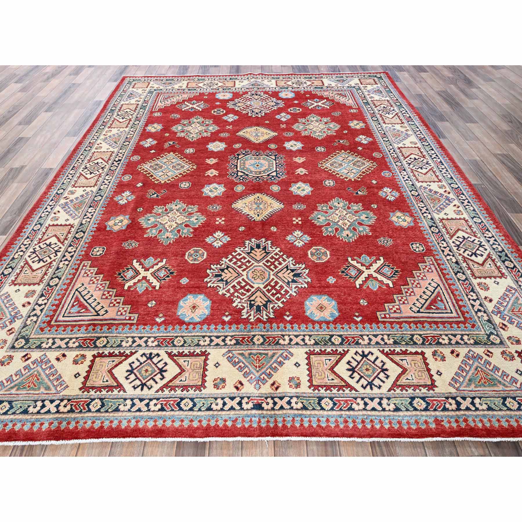 Kazak-Hand-Knotted-Rug-1550