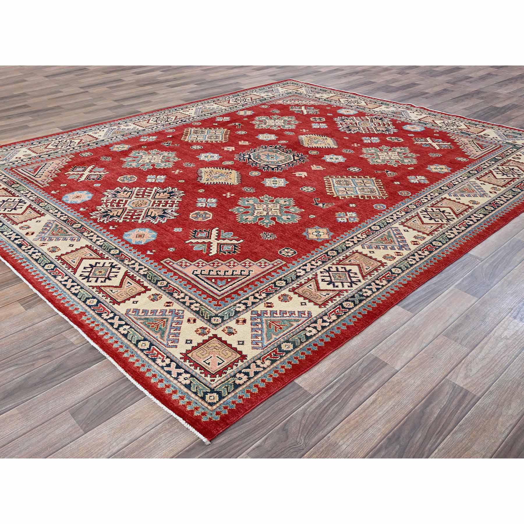 Kazak-Hand-Knotted-Rug-1550