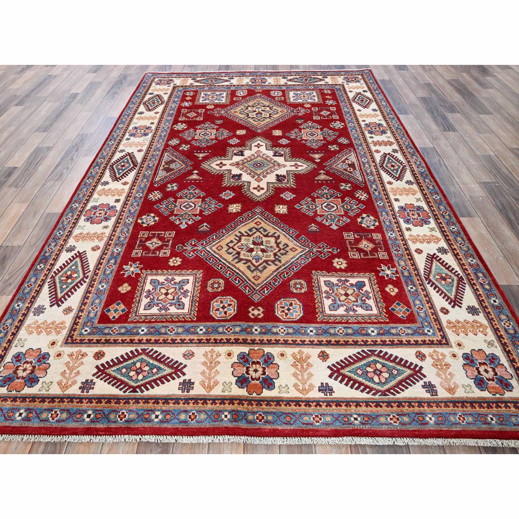 Kazak-Hand-Knotted-Rug-1575