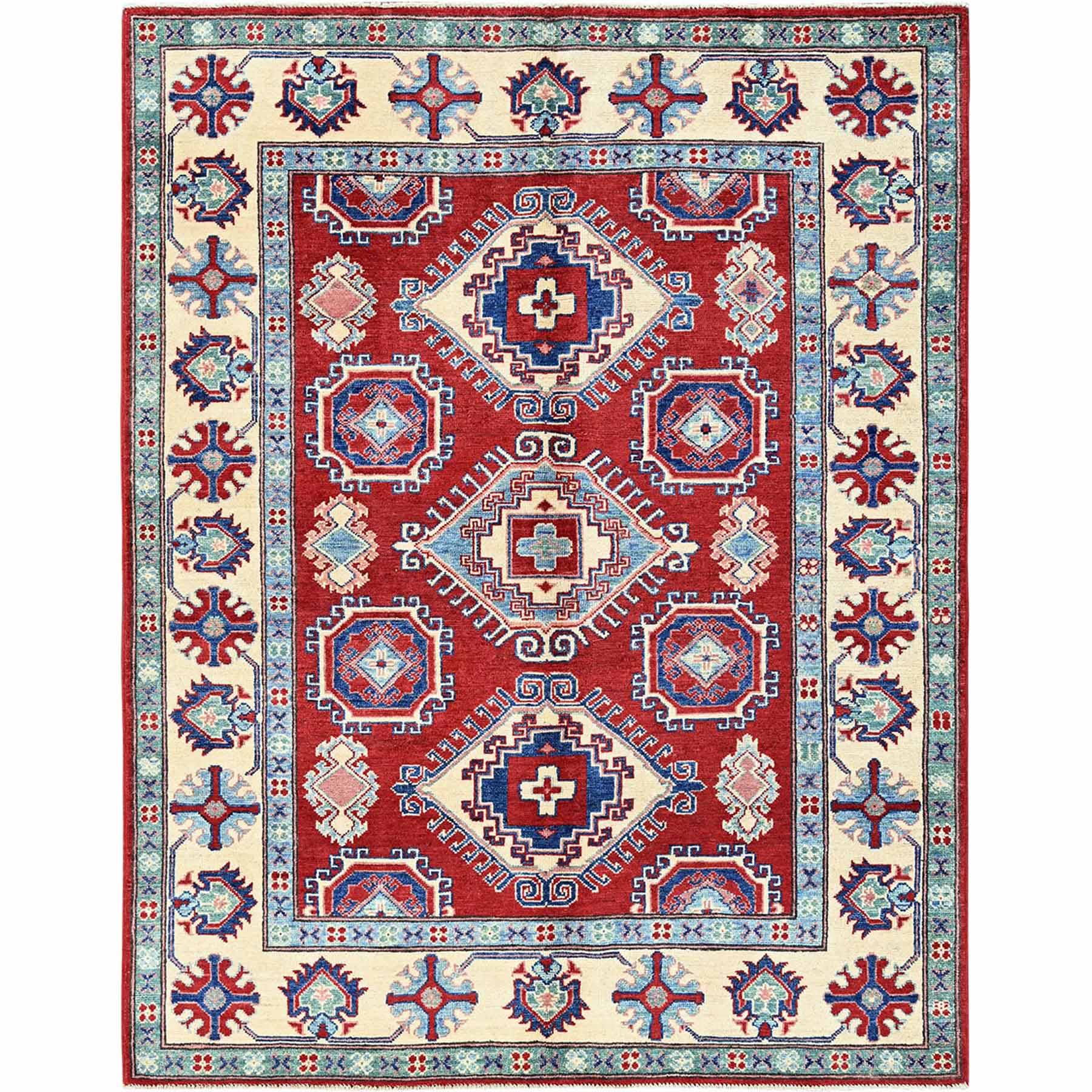 Kazak-Hand-Knotted-Rug-1655