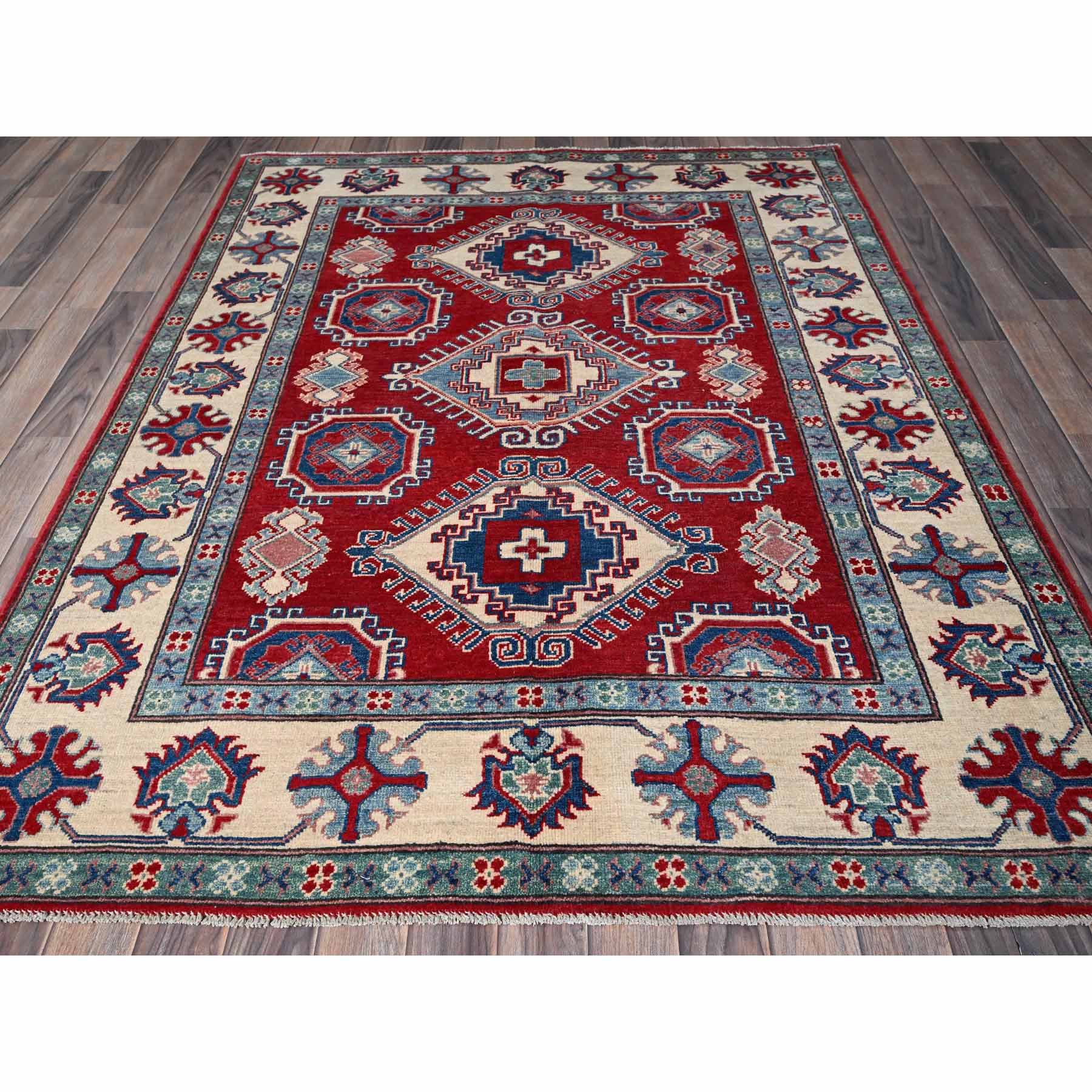 Kazak-Hand-Knotted-Rug-1655