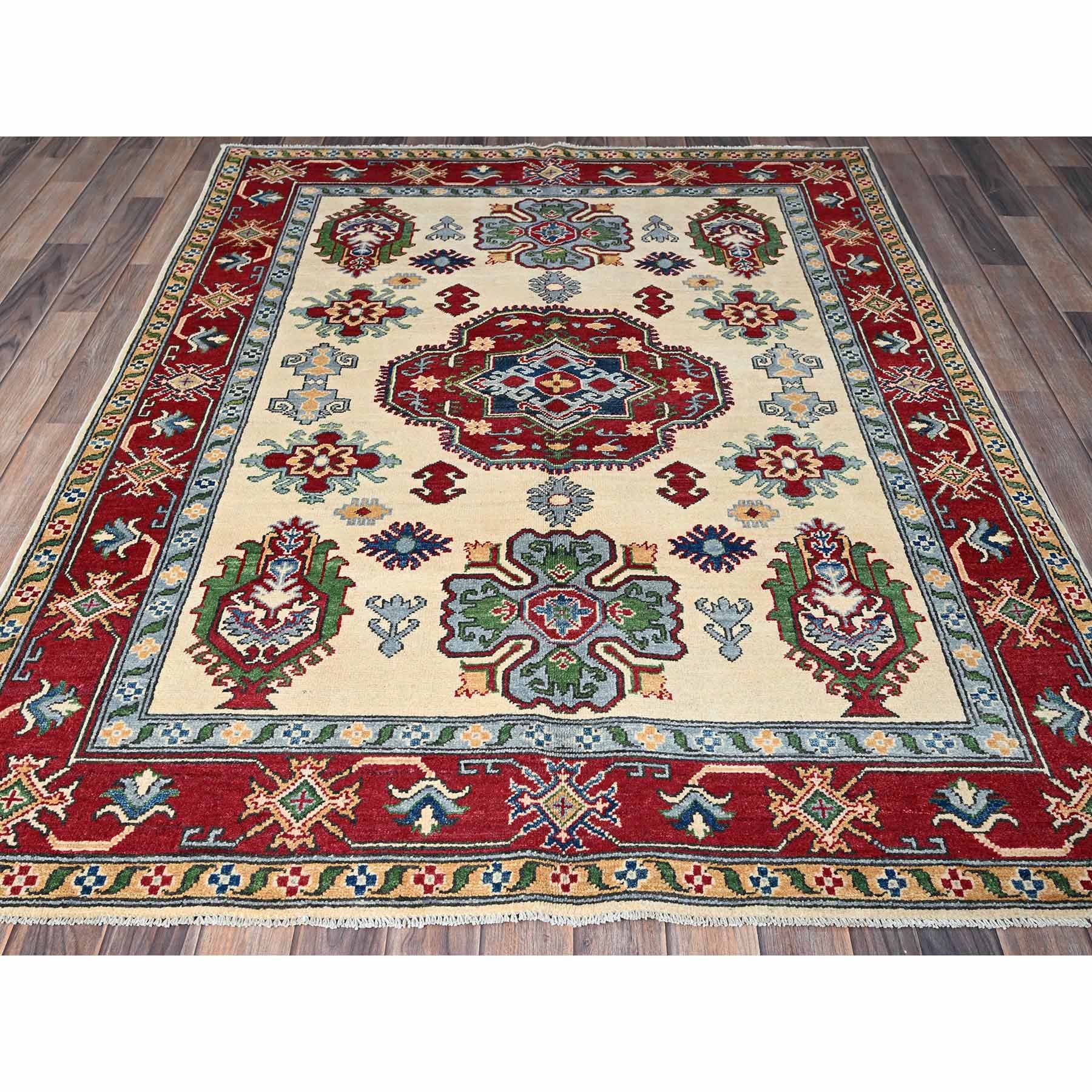Kazak-Hand-Knotted-Rug-1660
