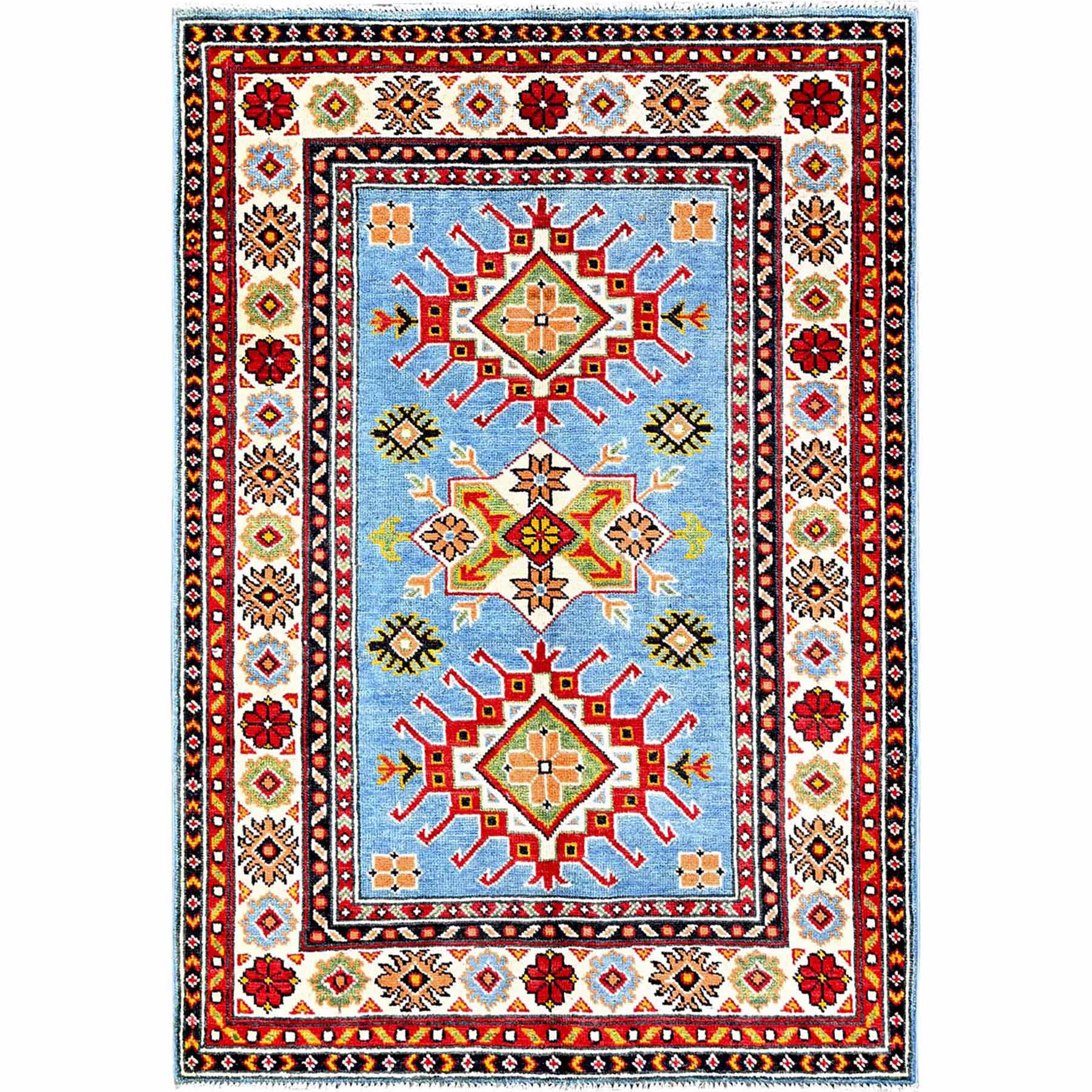 Kazak-Hand-Knotted-Rug-1720