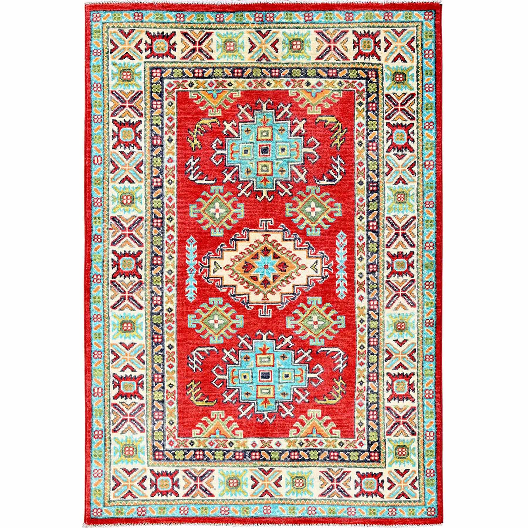 Kazak-Hand-Knotted-Rug-1725