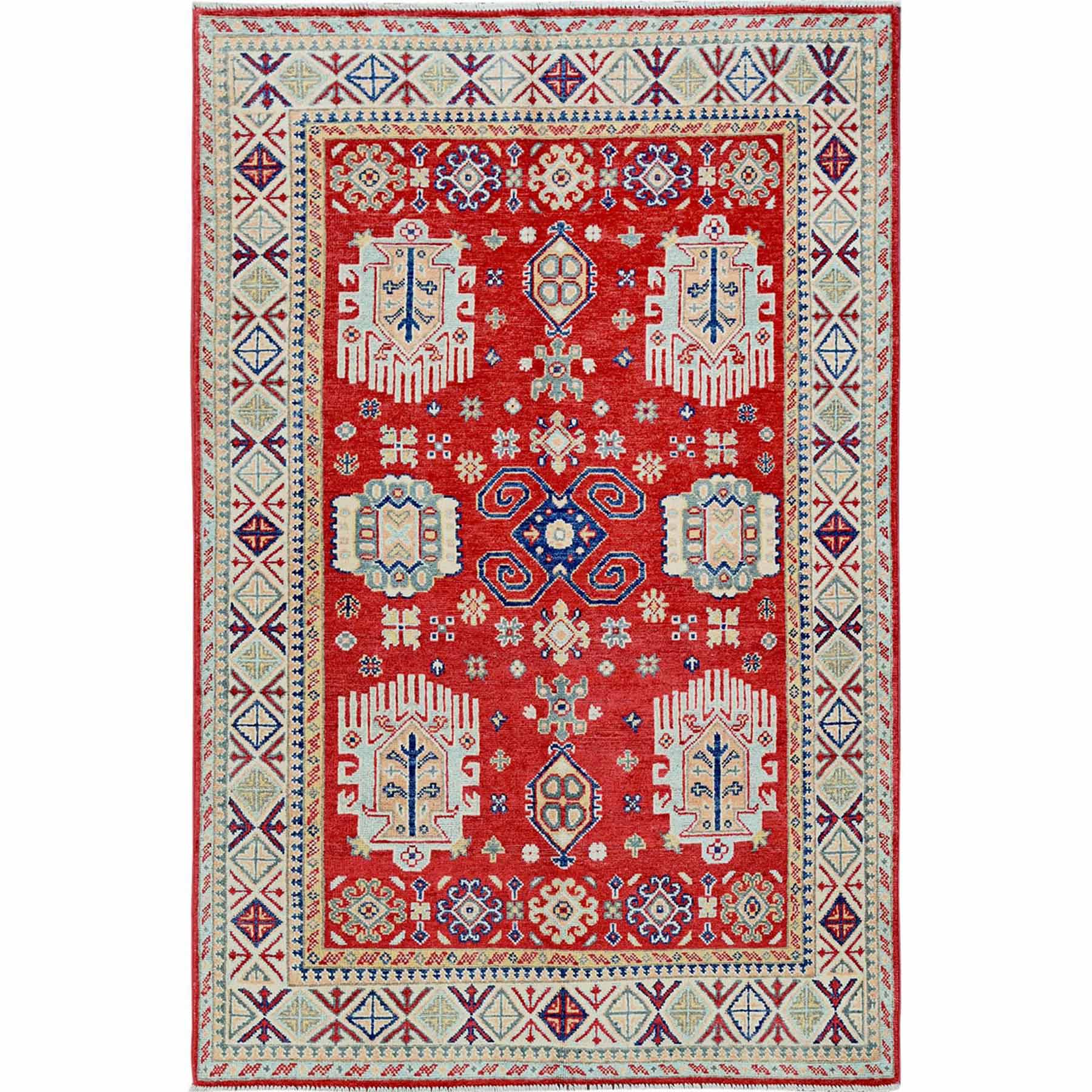 Kazak-Hand-Knotted-Rug-1785