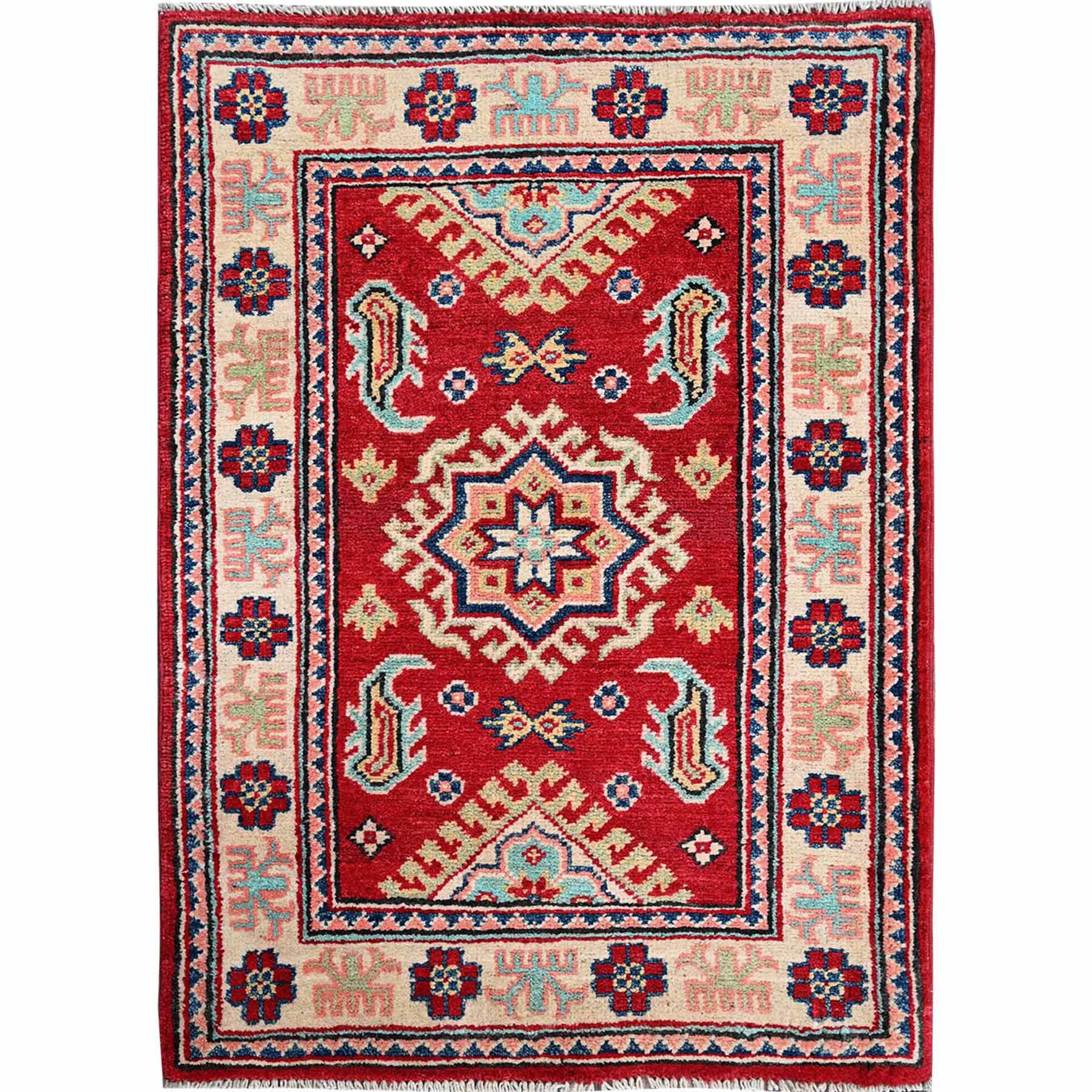 Kazak-Hand-Knotted-Rug-1935