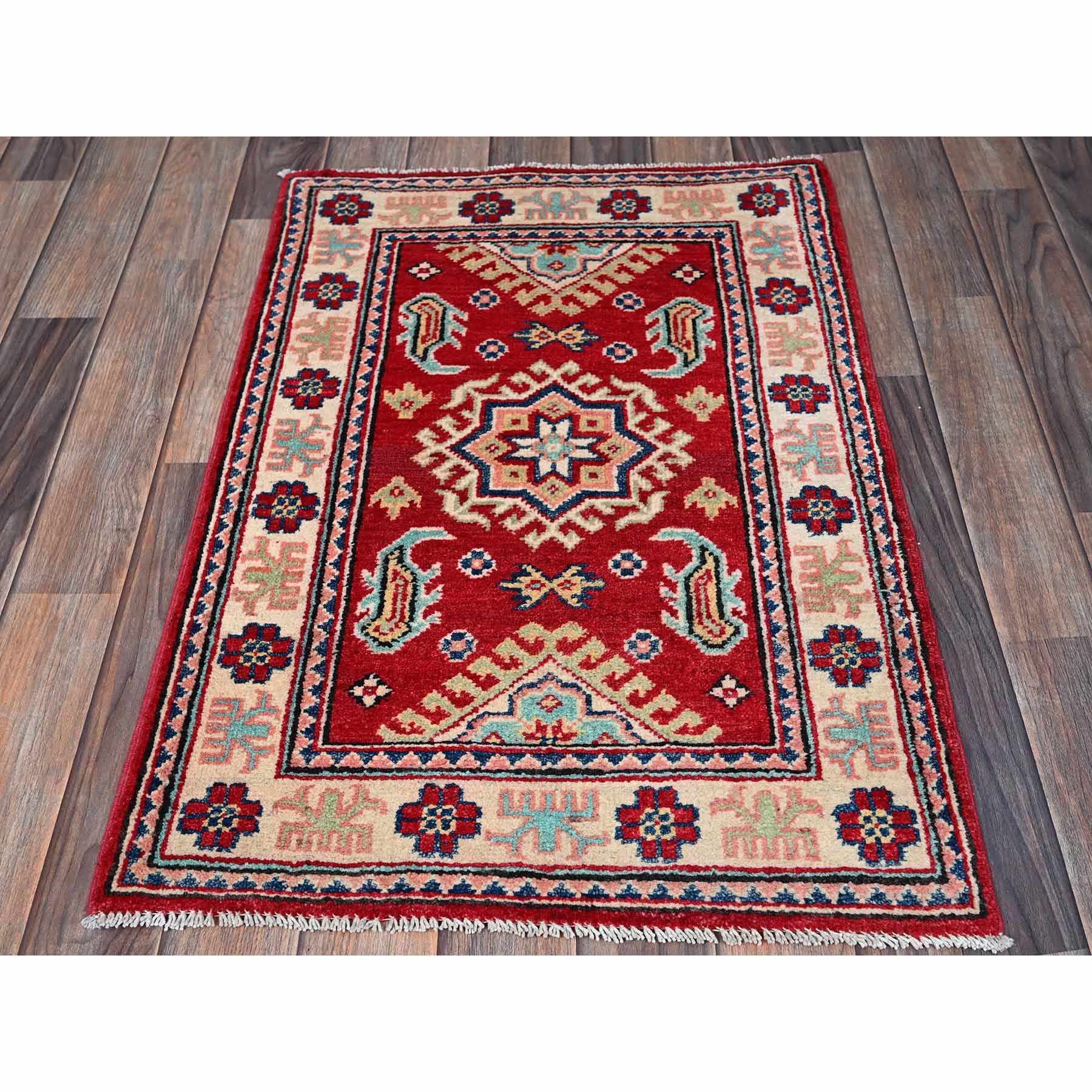 Kazak-Hand-Knotted-Rug-1935