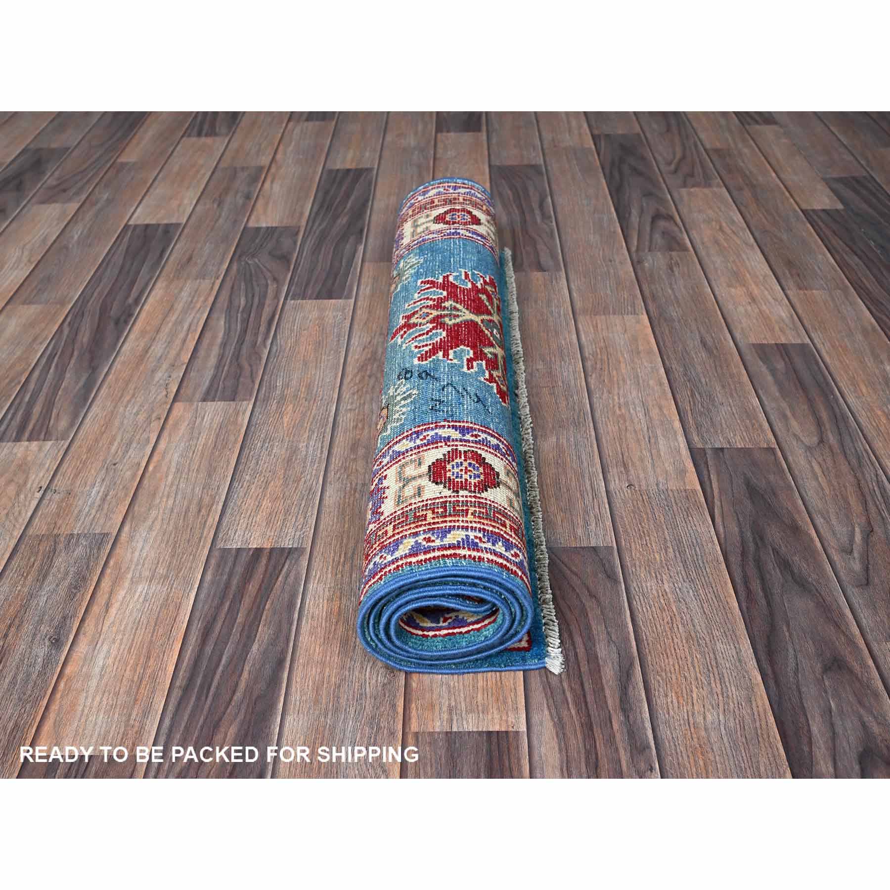 Kazak-Hand-Knotted-Rug-1990