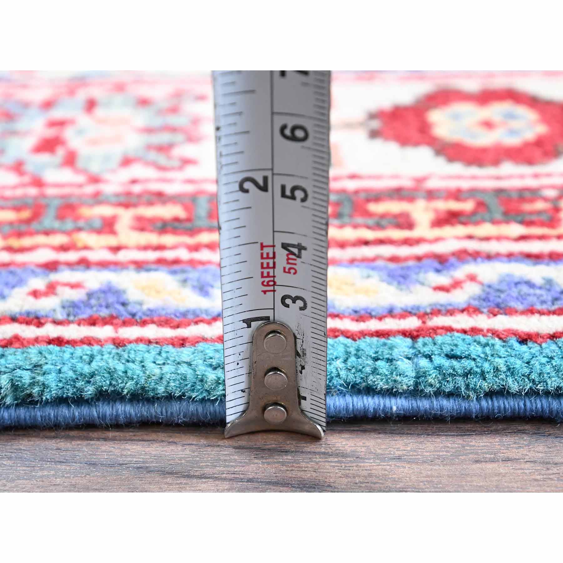 Kazak-Hand-Knotted-Rug-1990