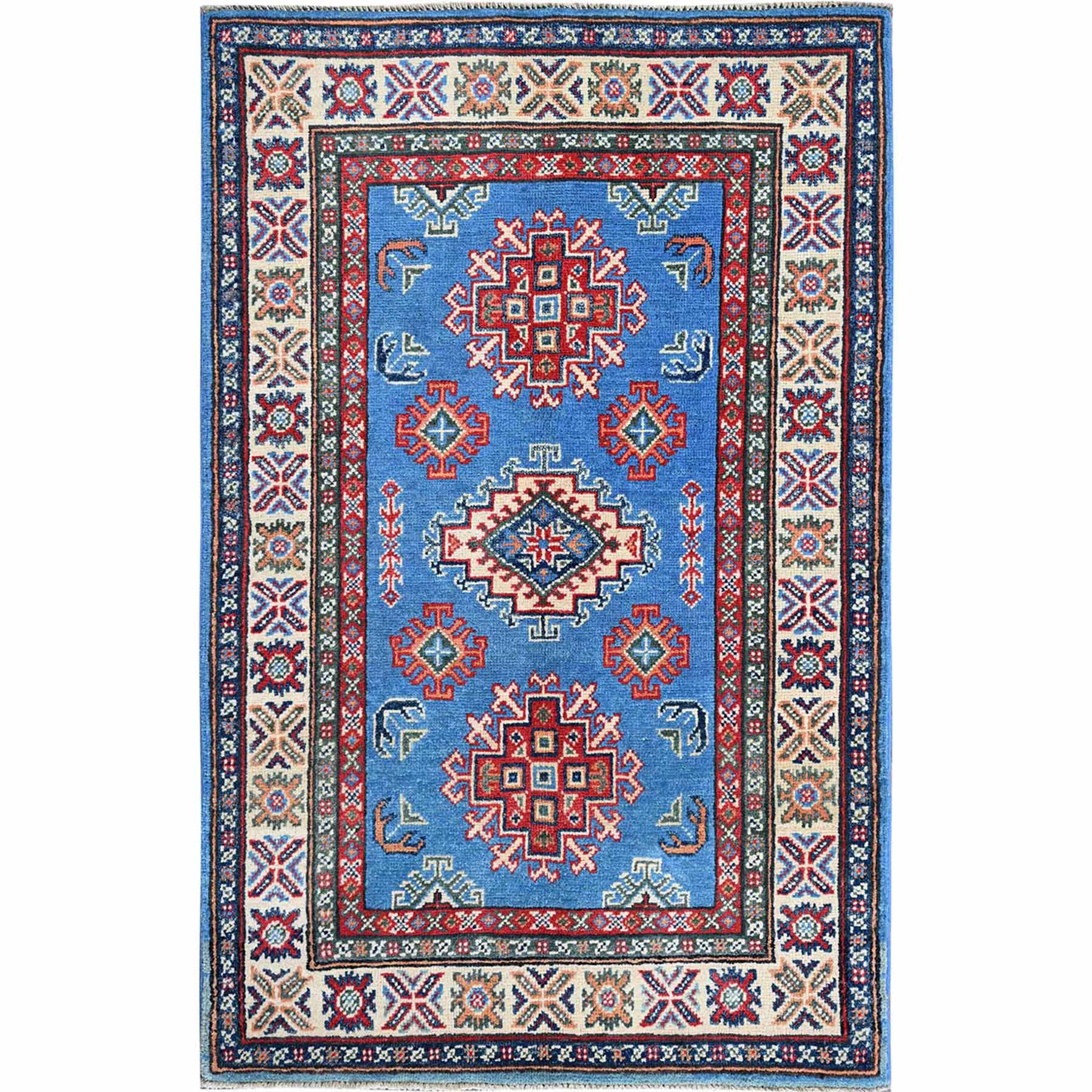 Kazak-Hand-Knotted-Rug-1995