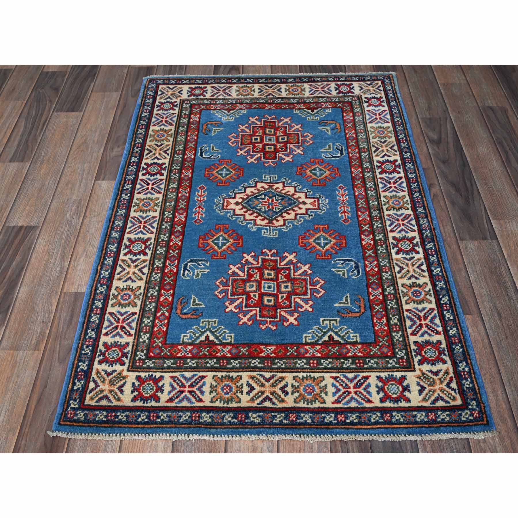 Kazak-Hand-Knotted-Rug-1995