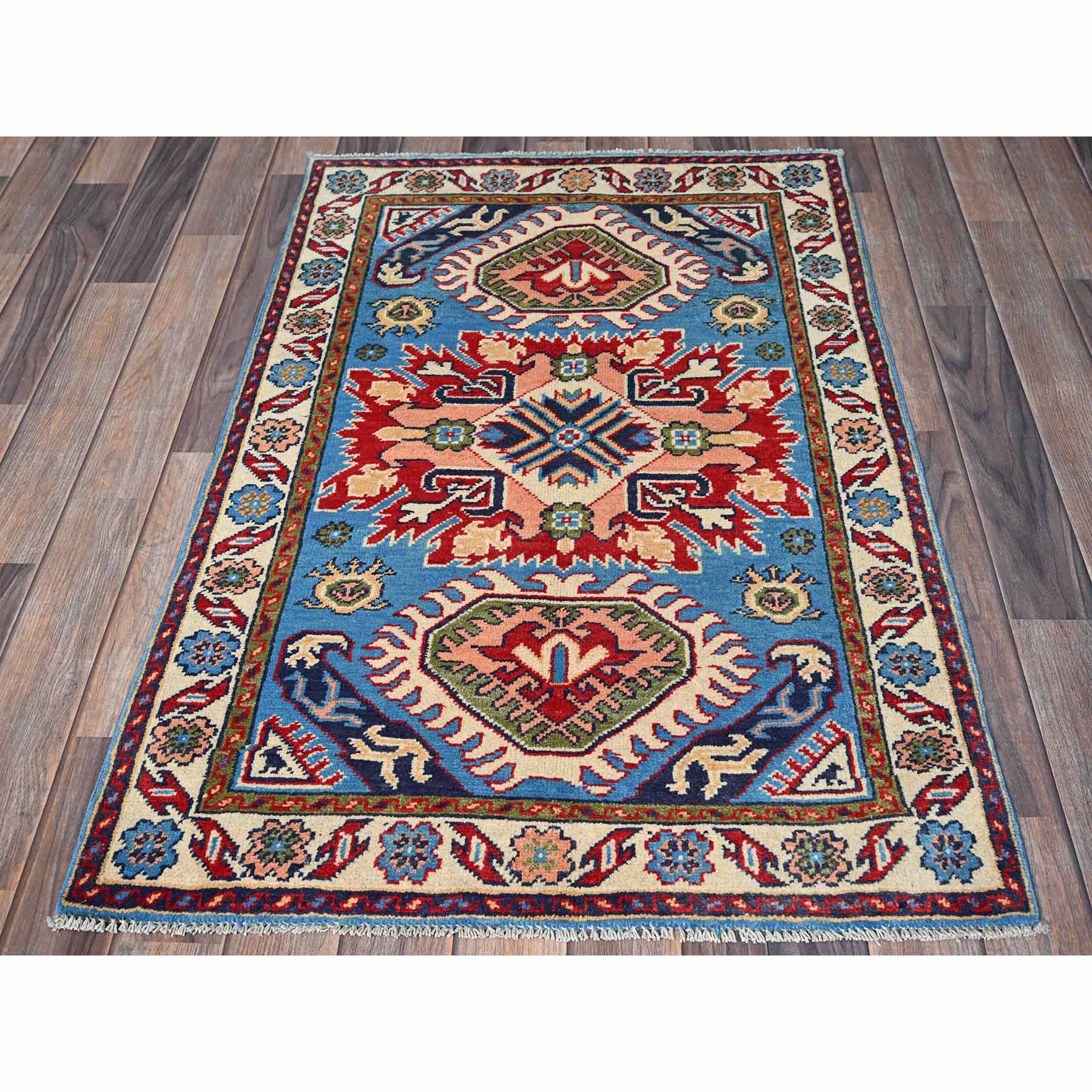 Kazak-Hand-Knotted-Rug-2000
