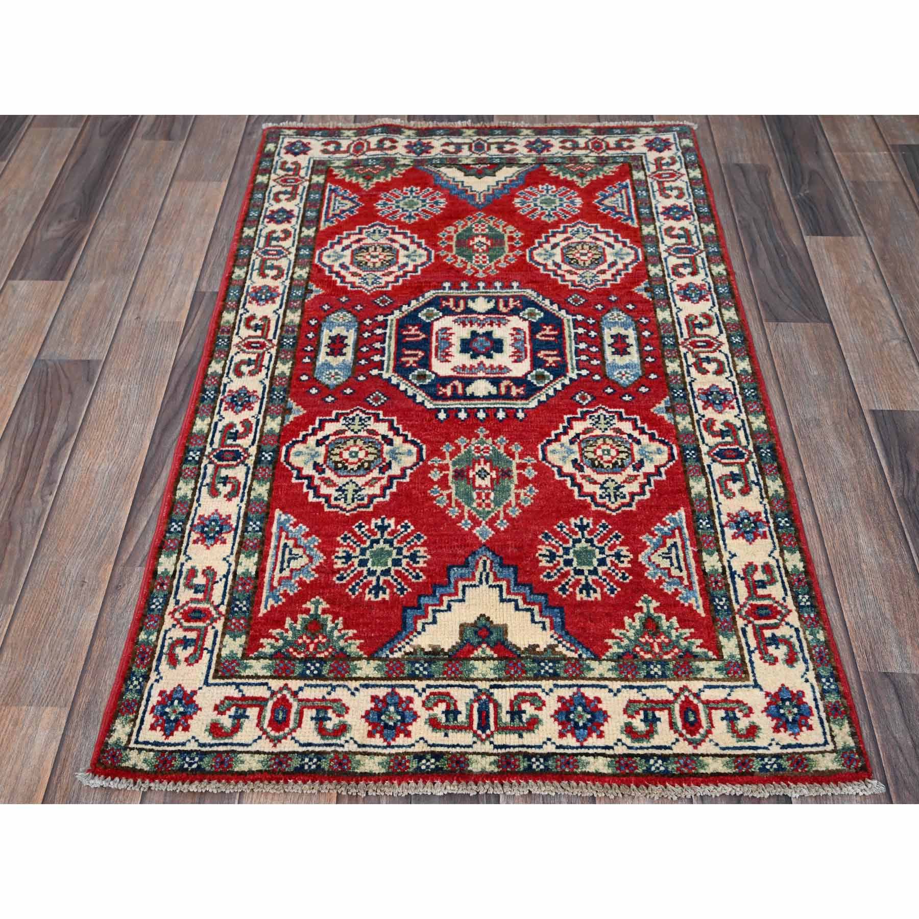Kazak-Hand-Knotted-Rug-2030