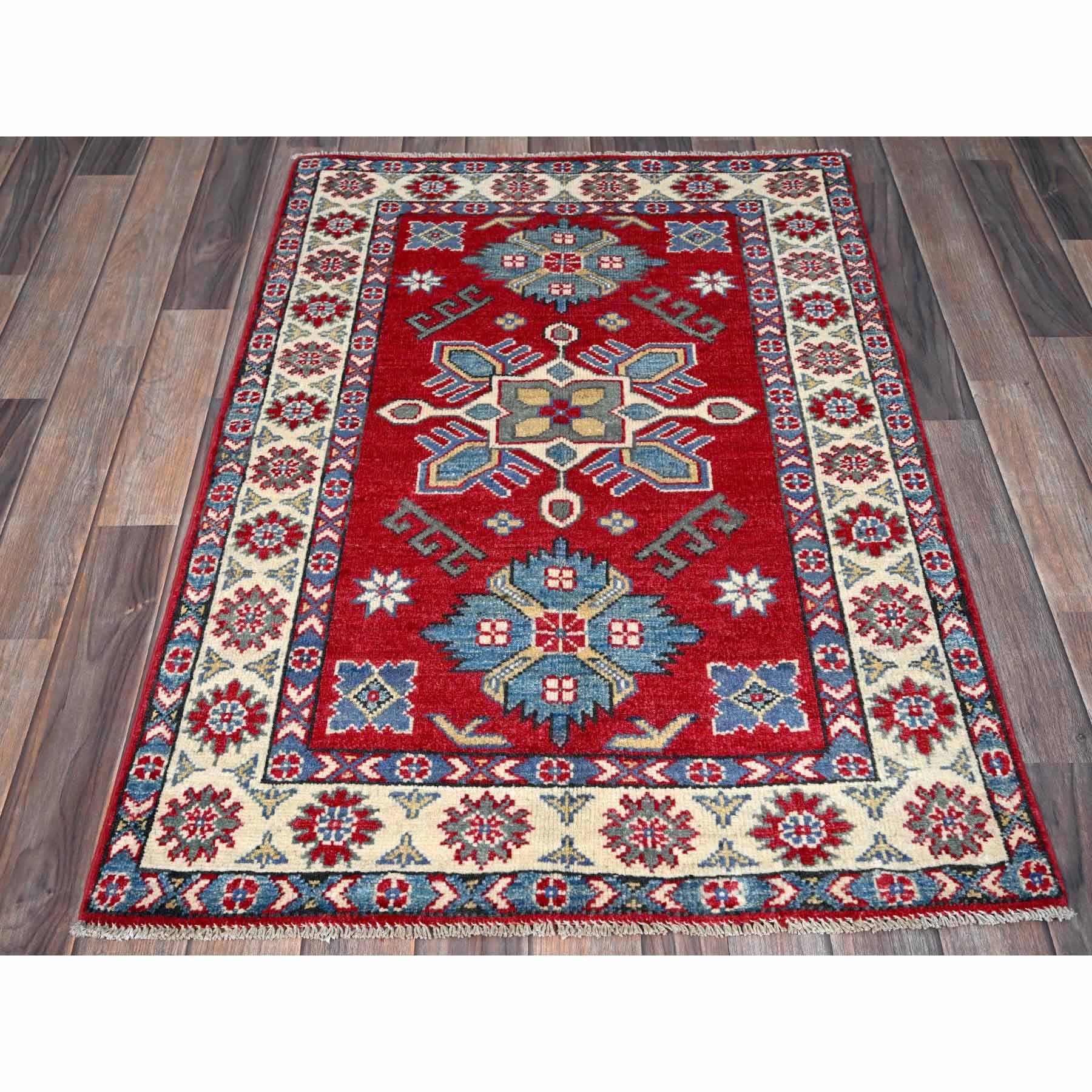 Kazak-Hand-Knotted-Rug-2035
