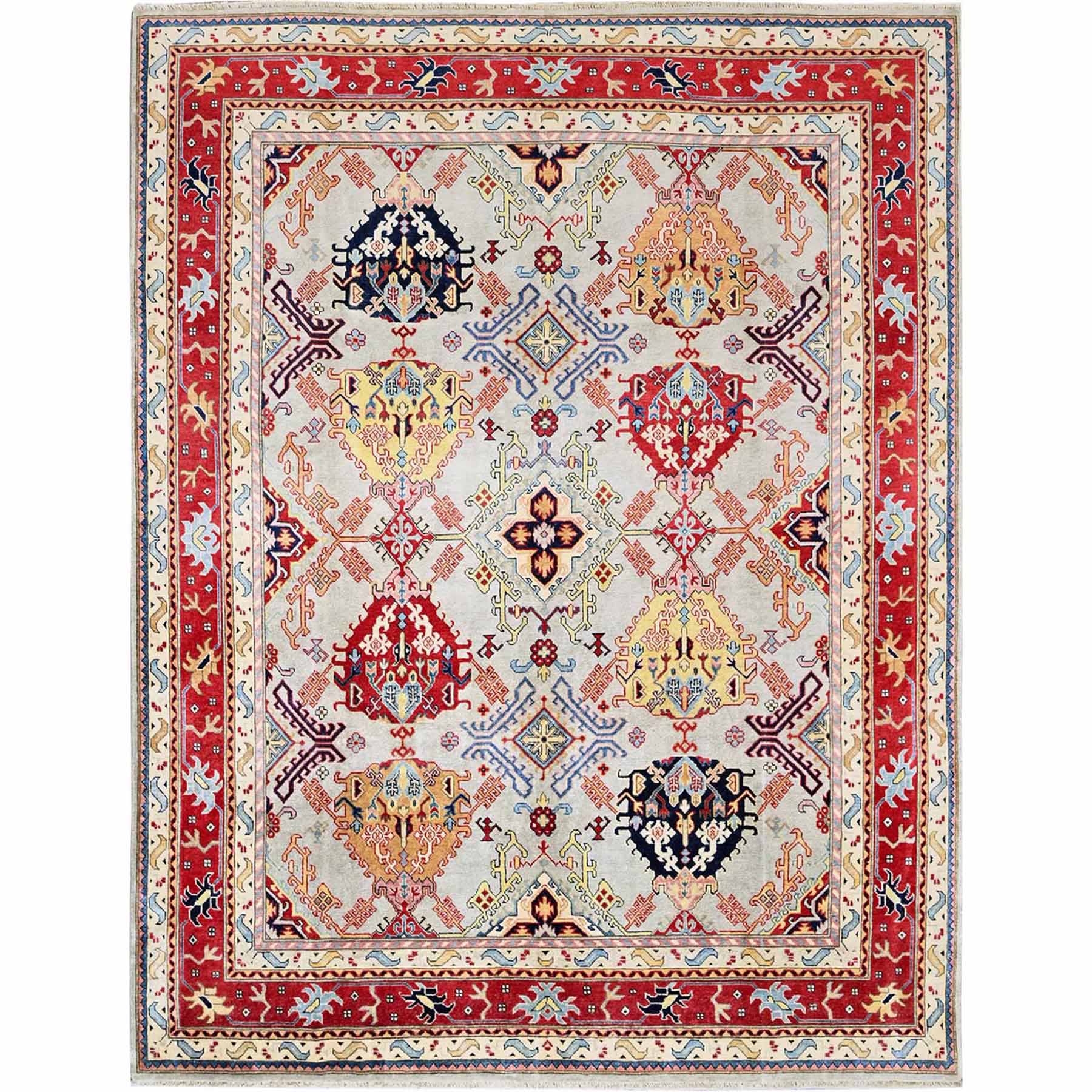 Oushak-And-Peshawar-Hand-Knotted-Rug-1510