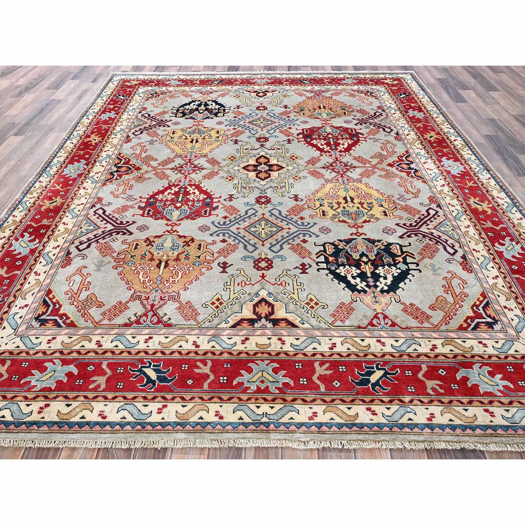 Oushak-And-Peshawar-Hand-Knotted-Rug-1510