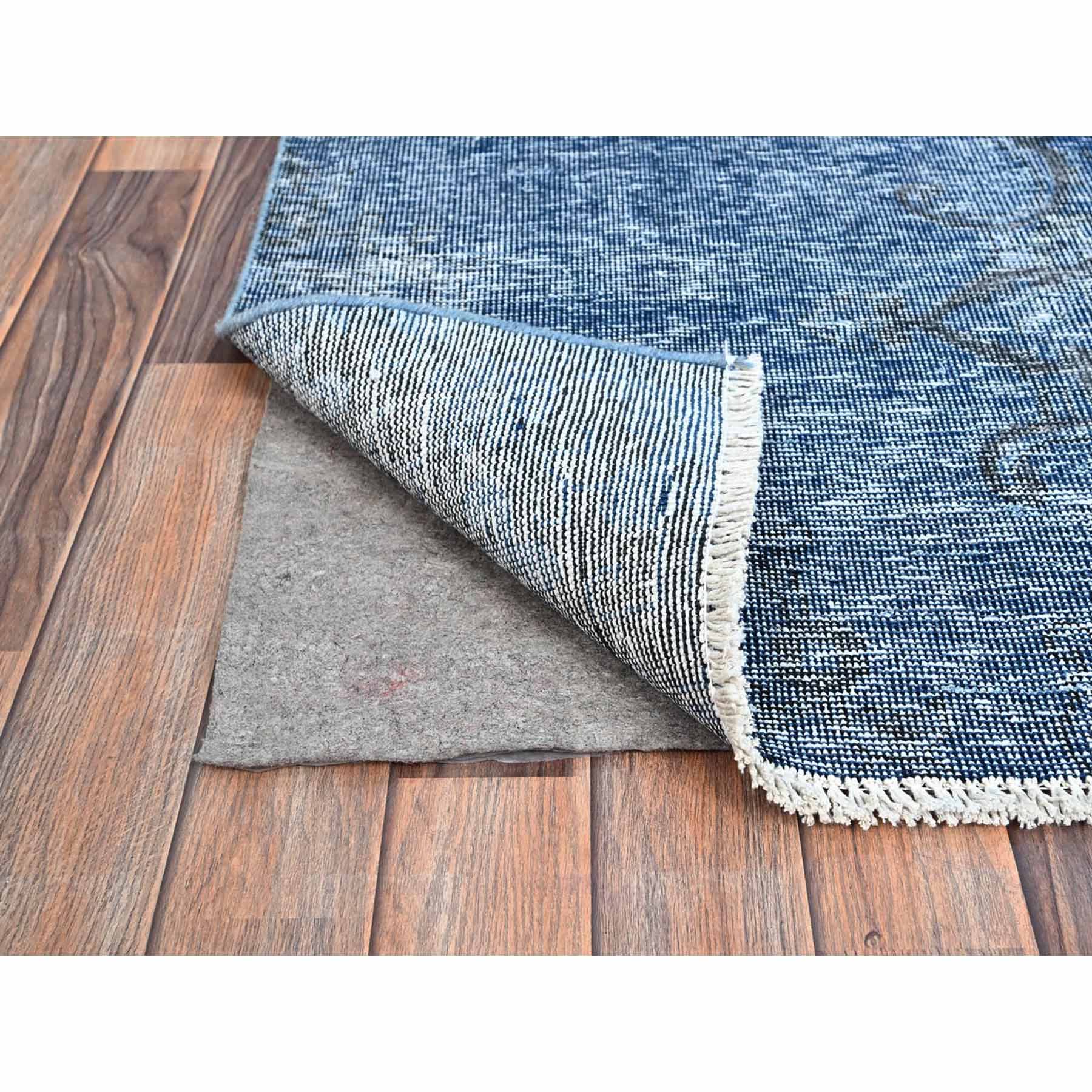 Overdyed-Vintage-Hand-Knotted-Rug-1170