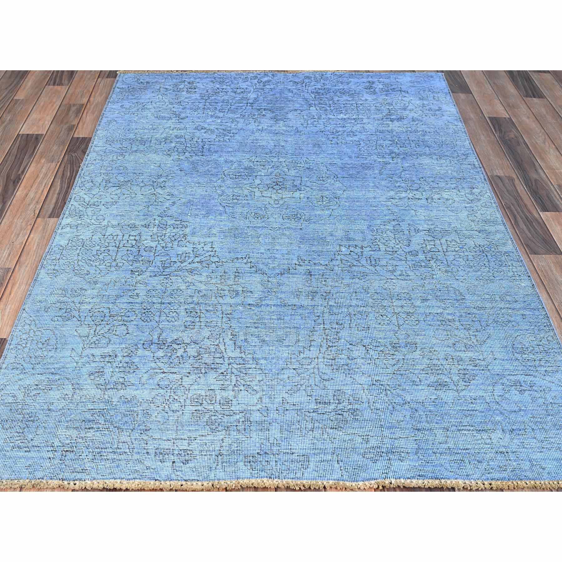 Overdyed-Vintage-Hand-Knotted-Rug-1195